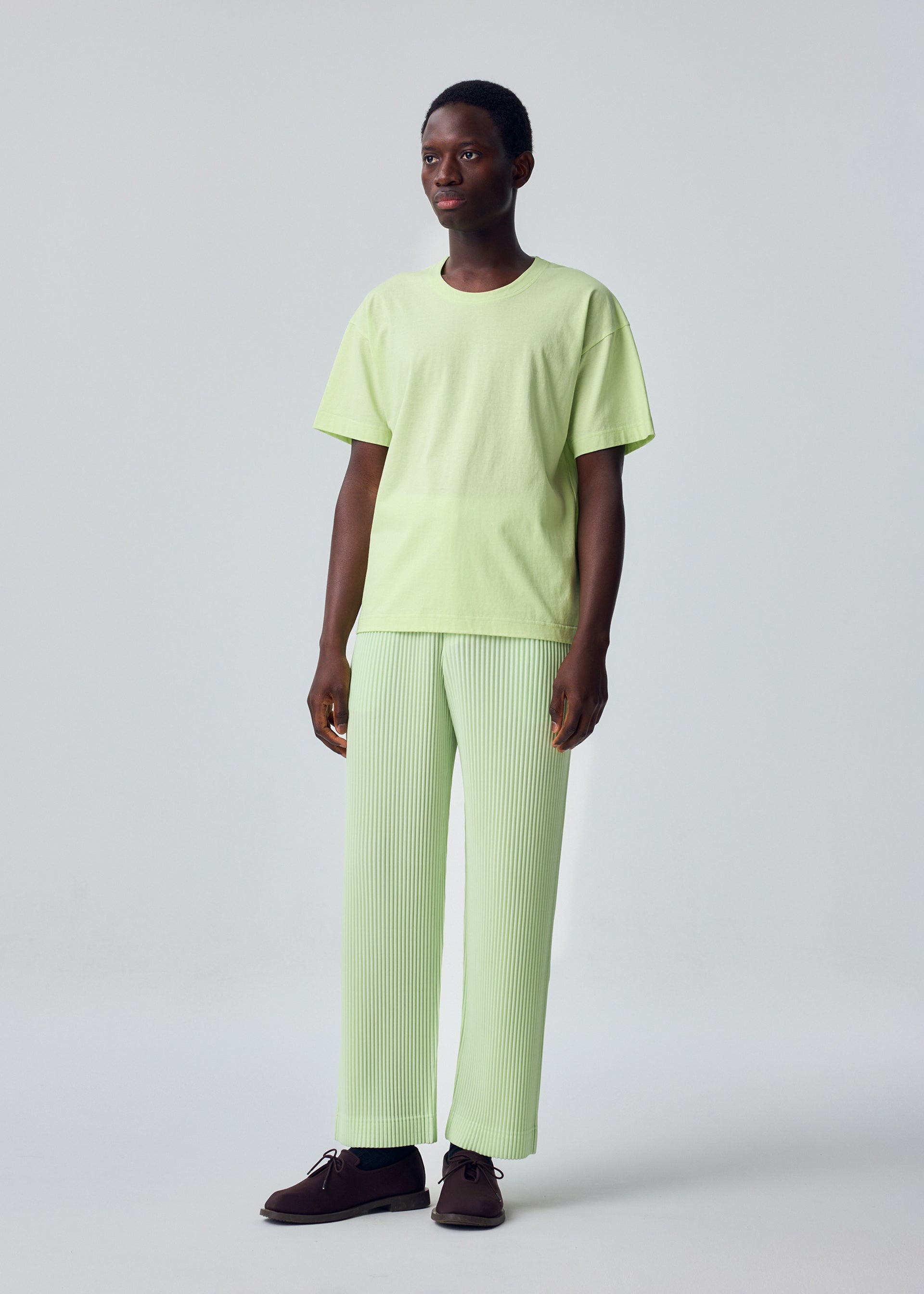 Issey Miyake Hard Twist Jersey pánské tričko černé