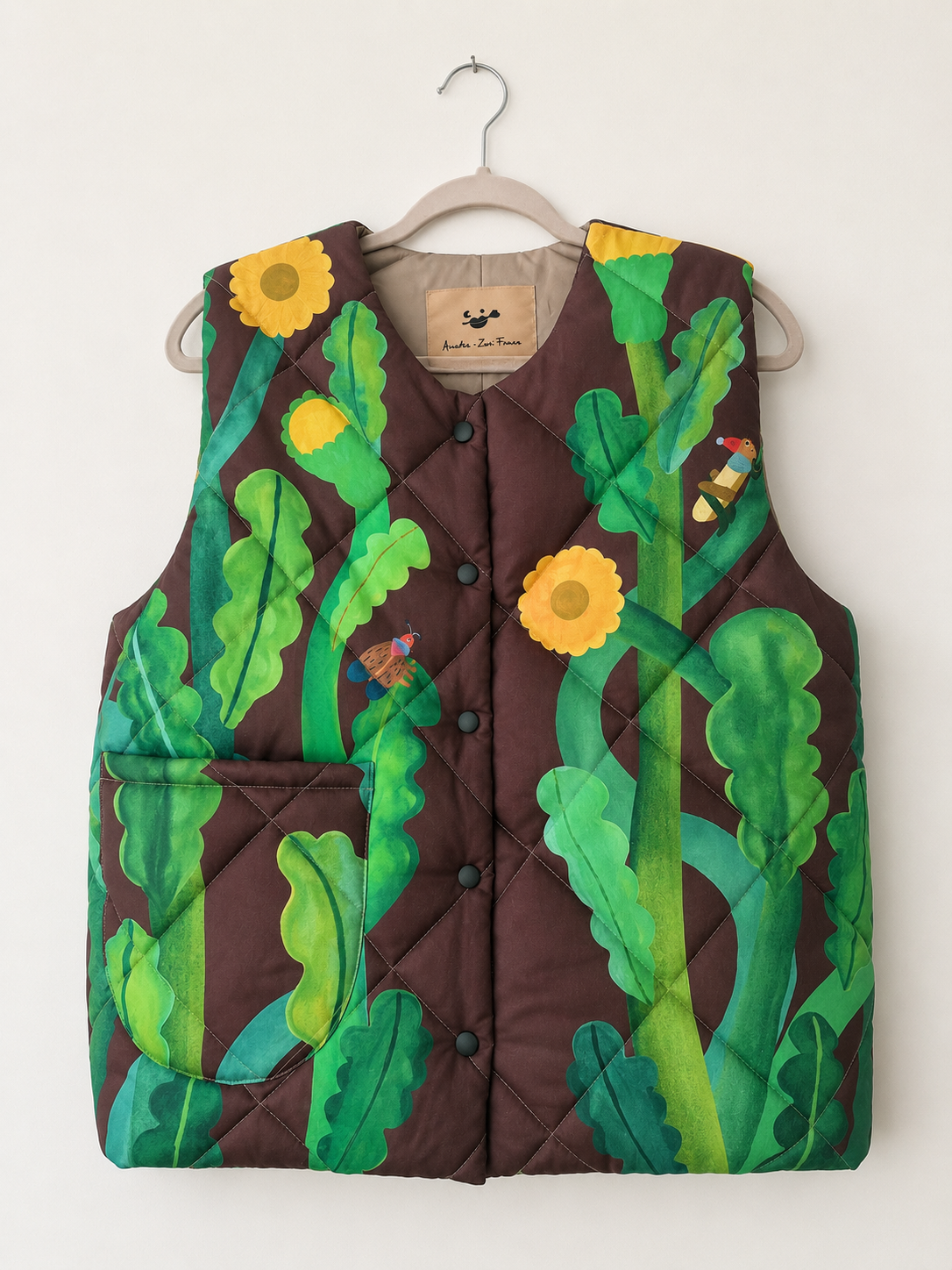 AURELIA & ZWEI FRAUEN Art to Wear Ogród Sióstr vesta