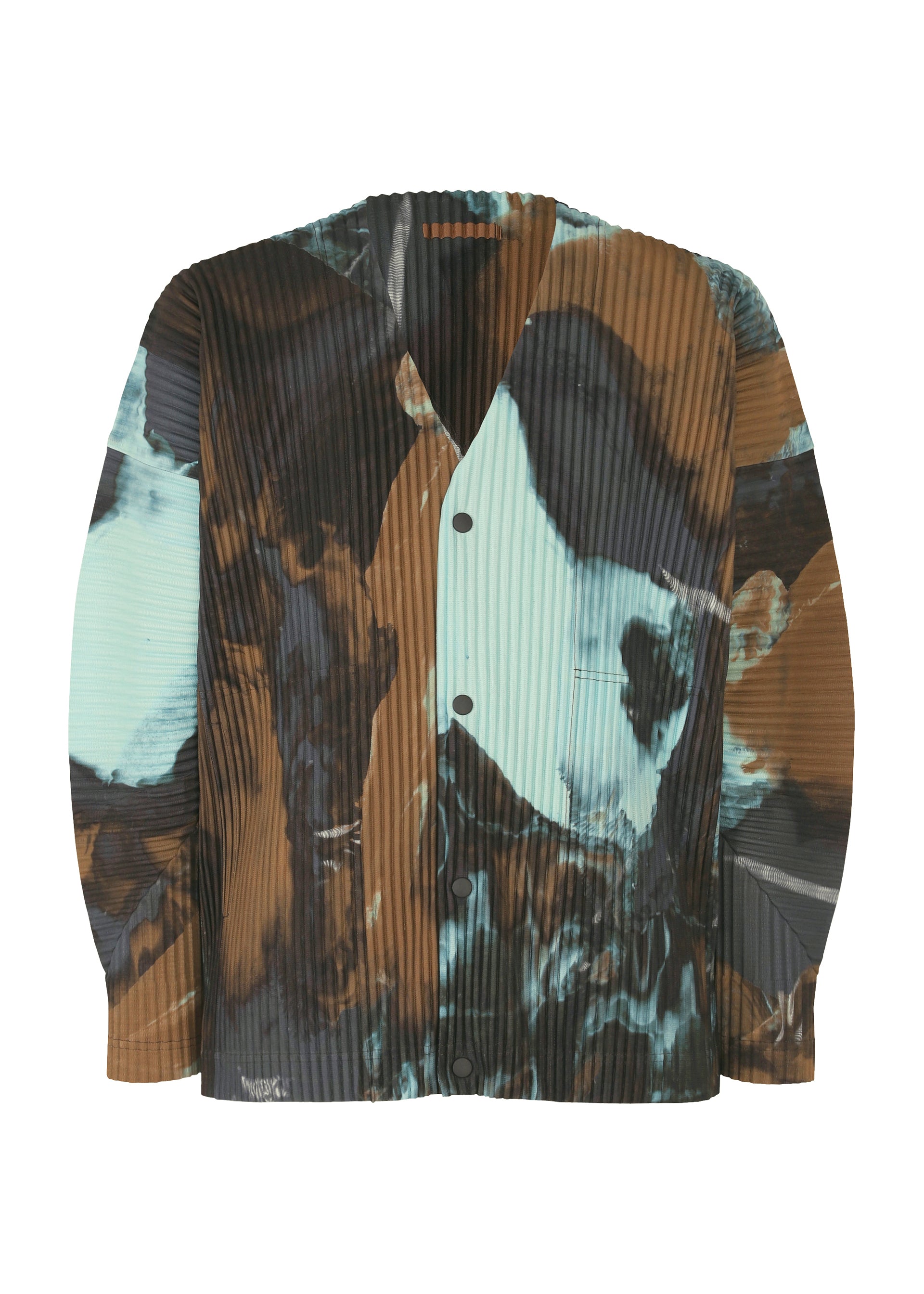 Issey Miyake Homme Plissé Agate kardigan béžový