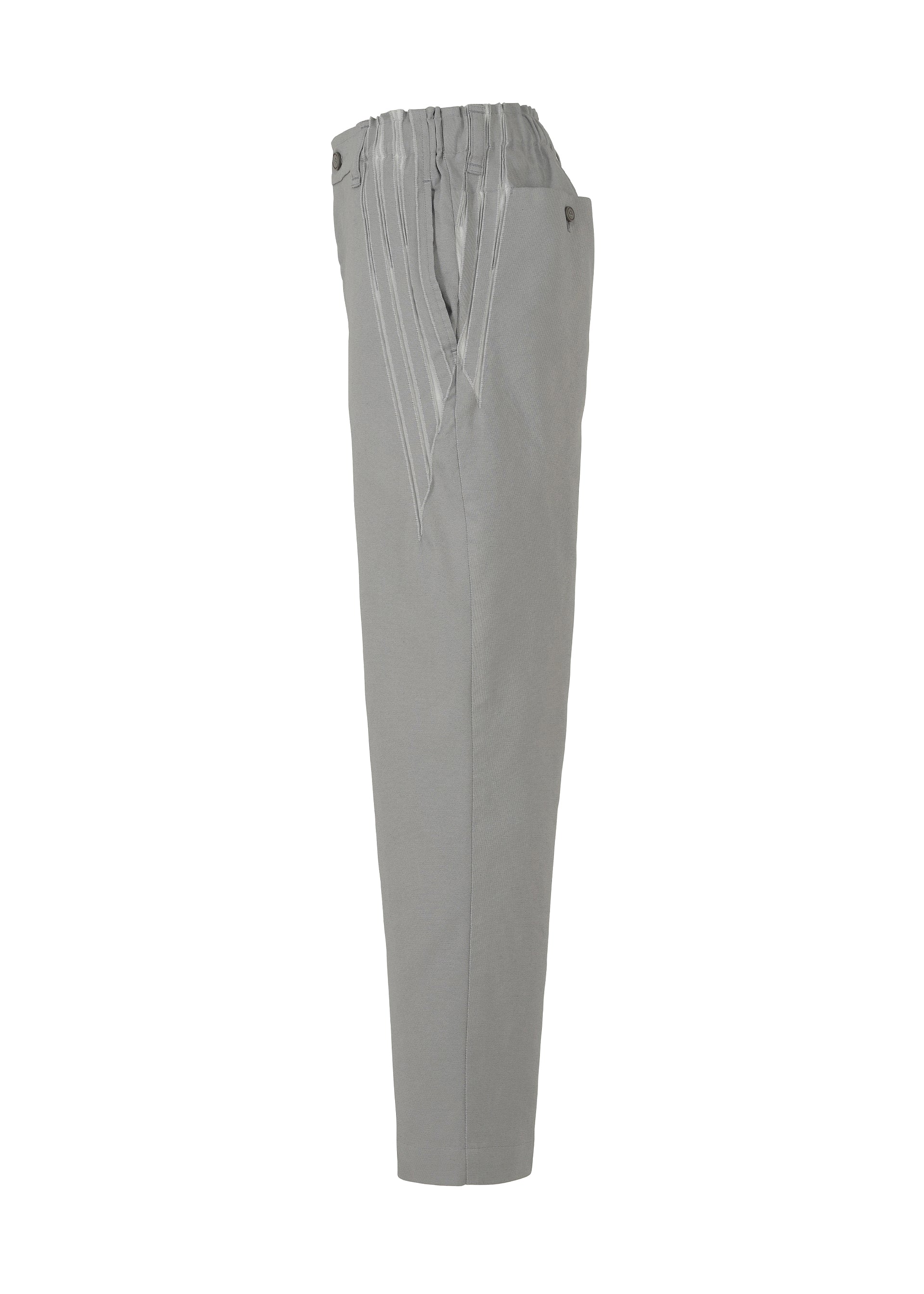 Issey Miyake Type-C 003 kalhoty šedé bavlněné