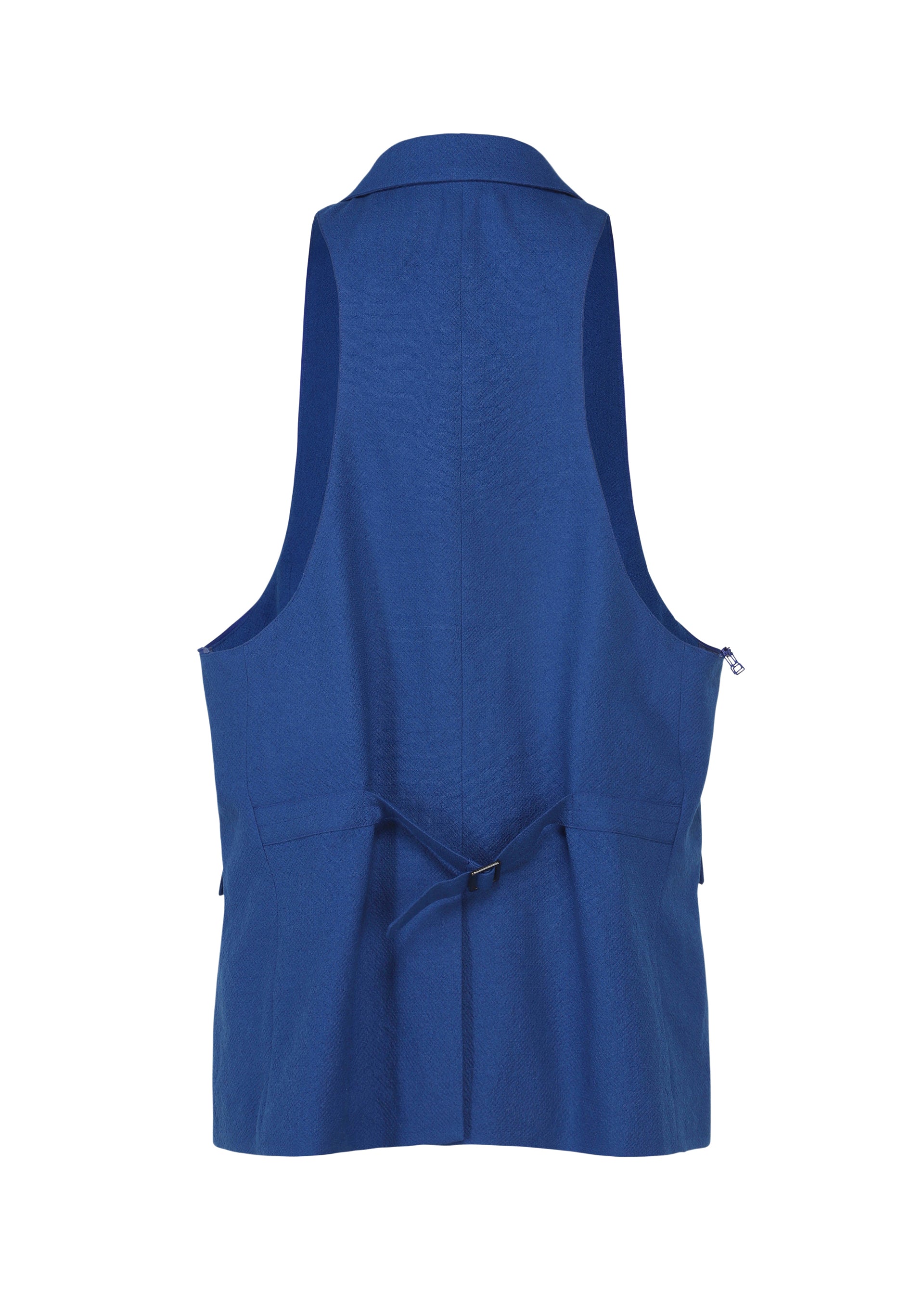 Issey Miyake Shrink Wool bunda černá vlněná 2v1