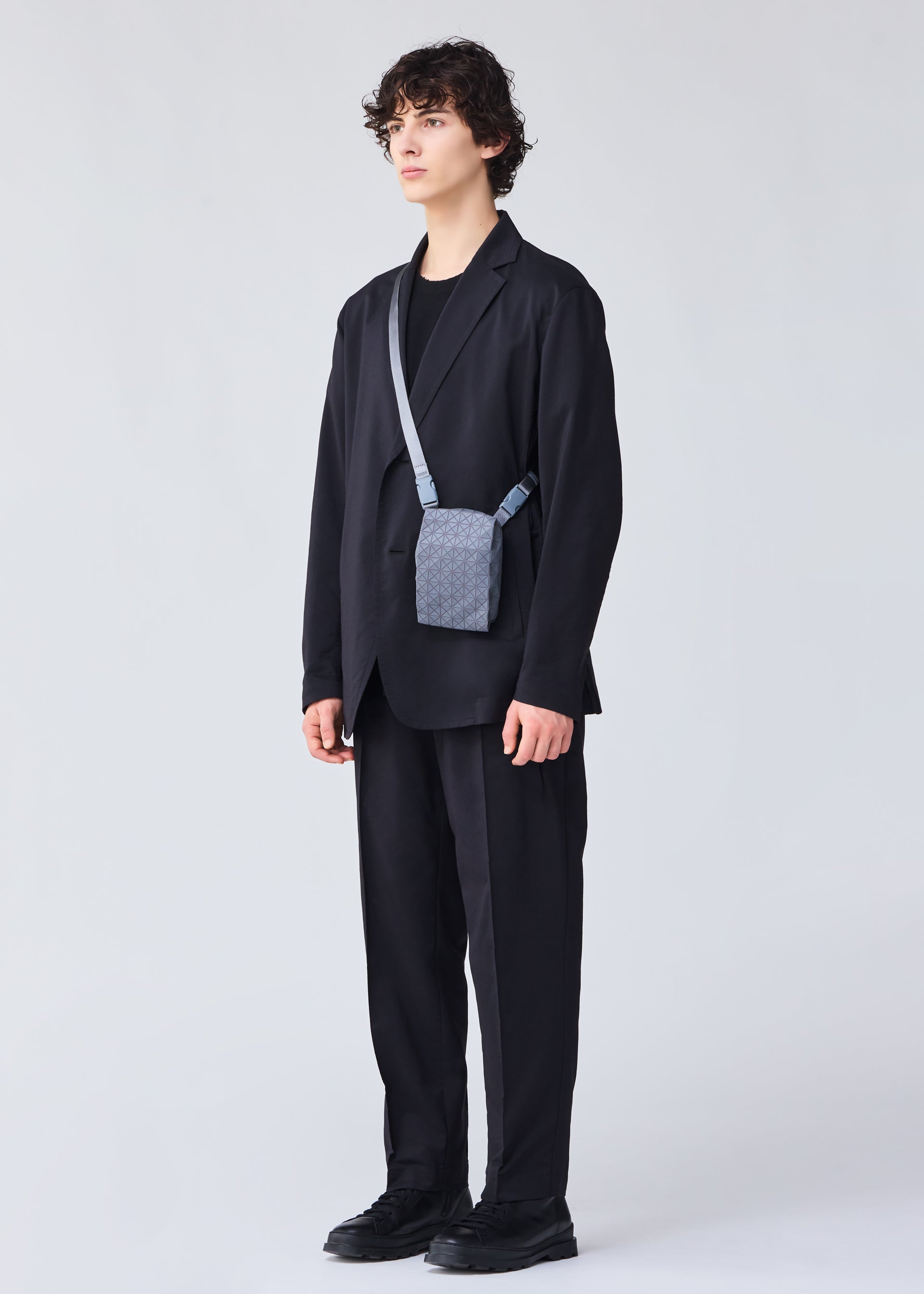 Issey Miyake Bao Bao Beetle One-Tone crossbody Gray