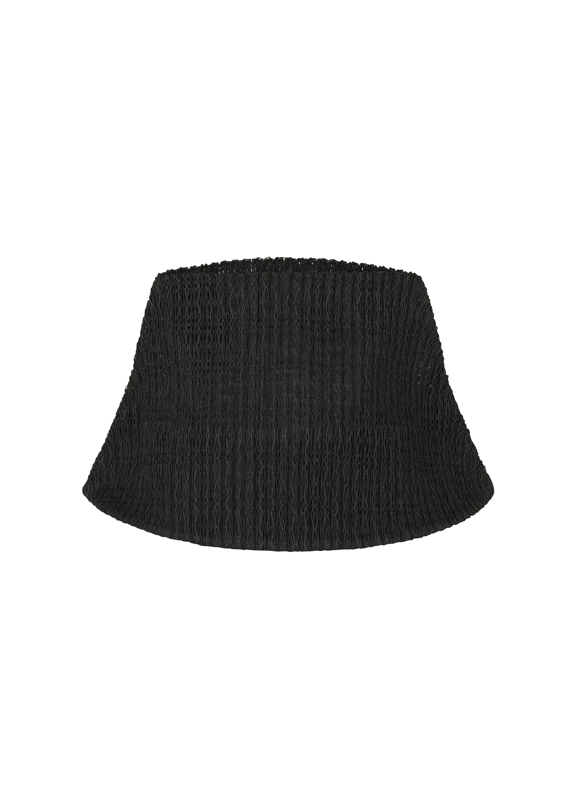 Issey Miyake Mesh Pleats klobouk bílý