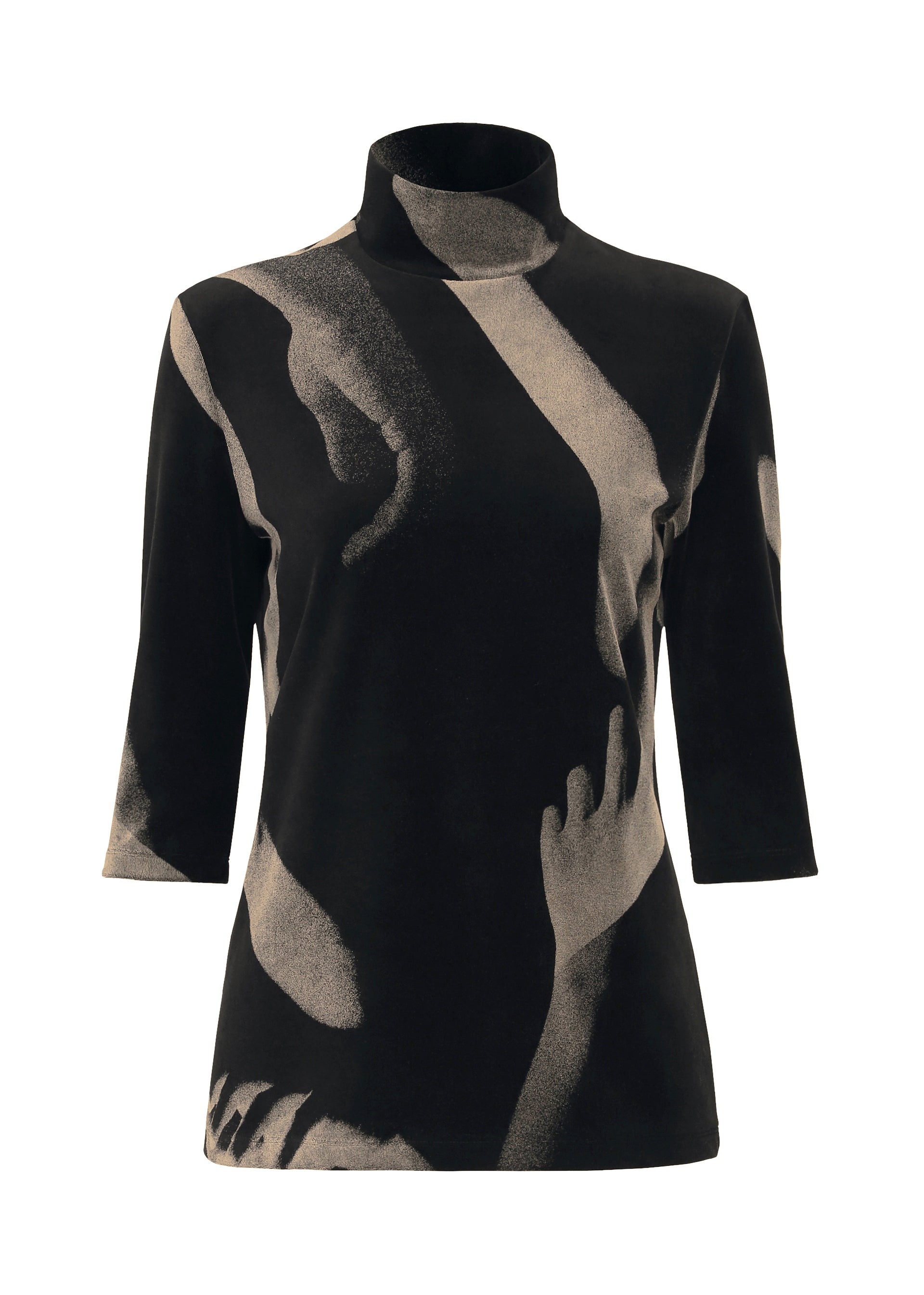 Issey Miyake Hands of Lover Velour rolák bílý vel. 2