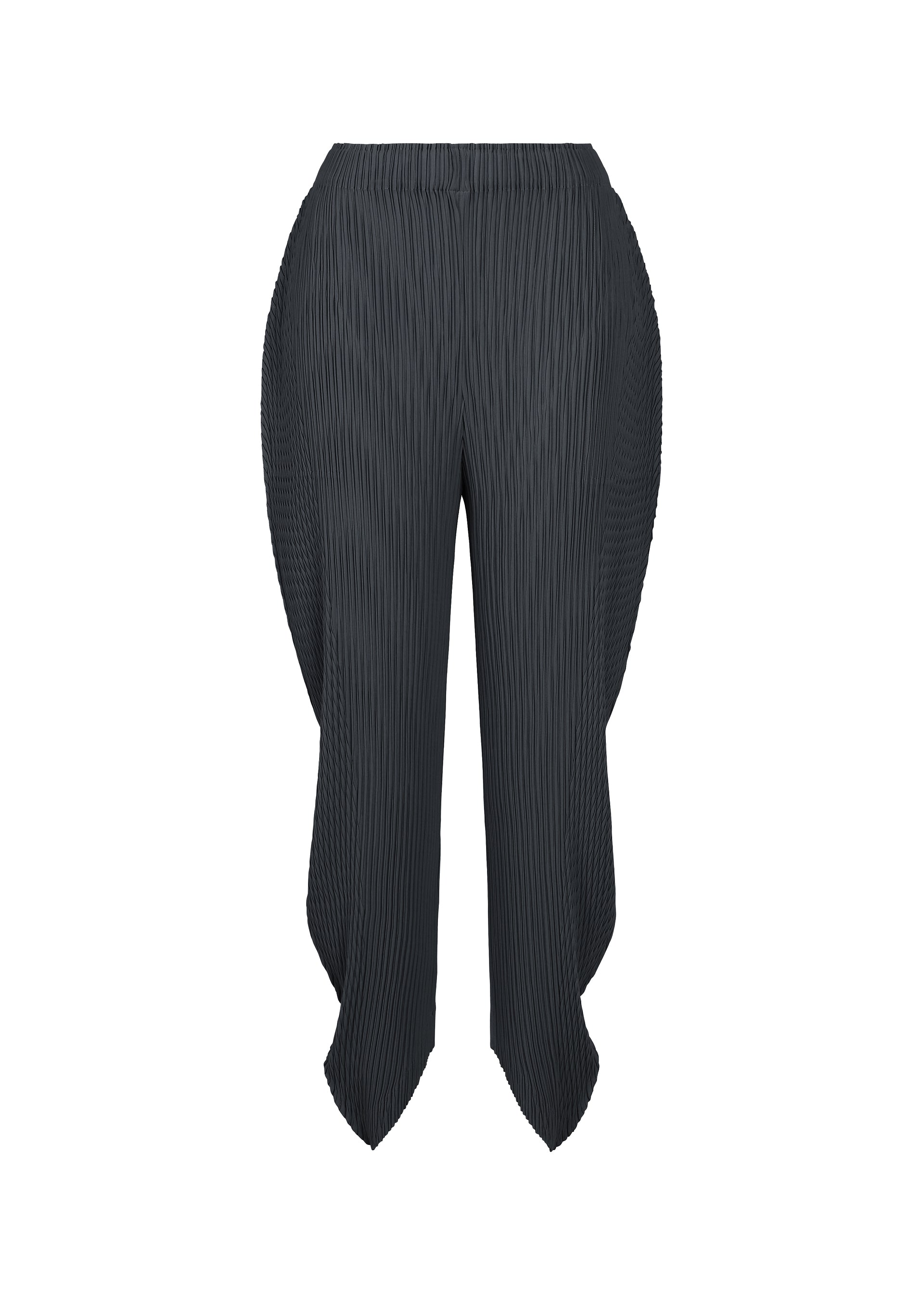 Issey Miyake Leaf Pleats kalhoty smetanové 2