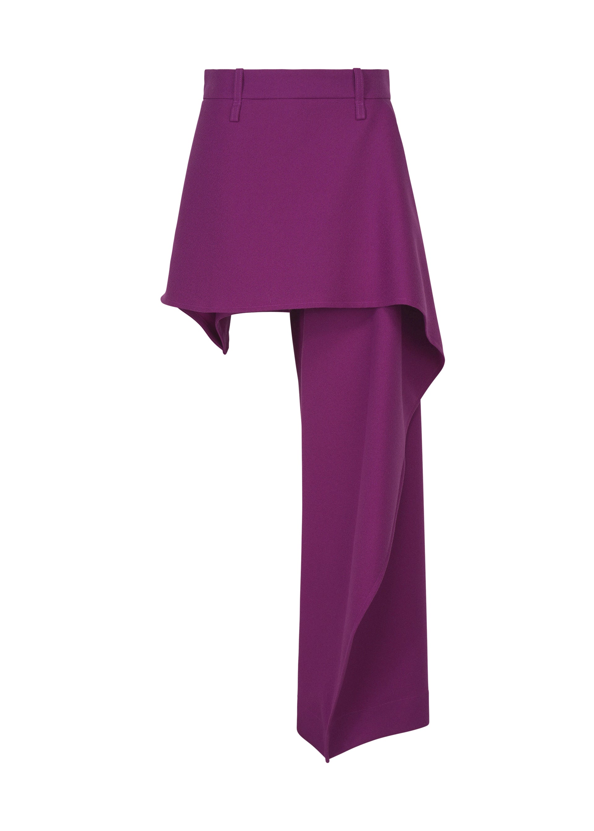 Issey Miyake Calligraph kalhoty černé vlněné dámské