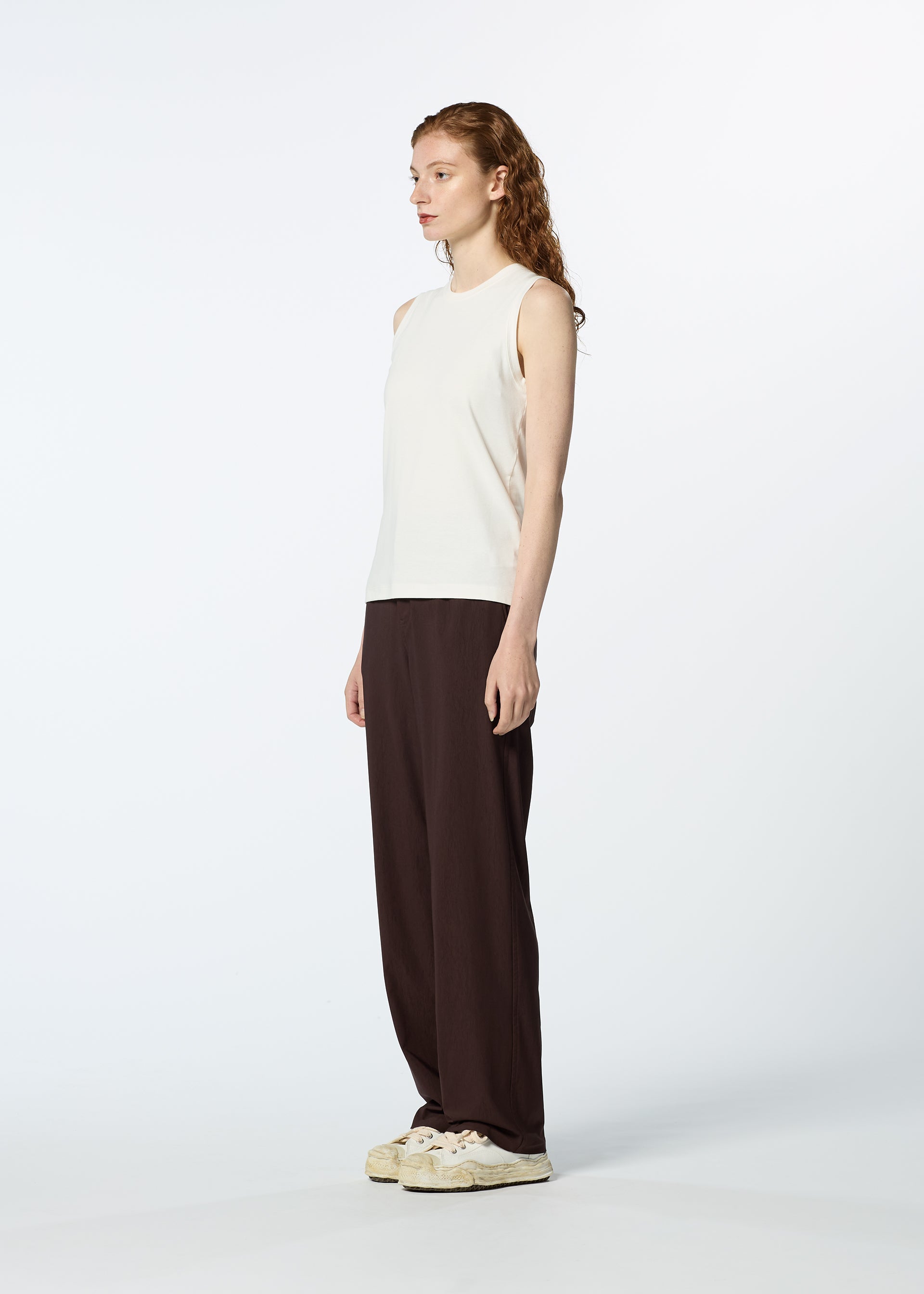 Issey Miyake HaaT CP Jersey Basic tílko bílé 2