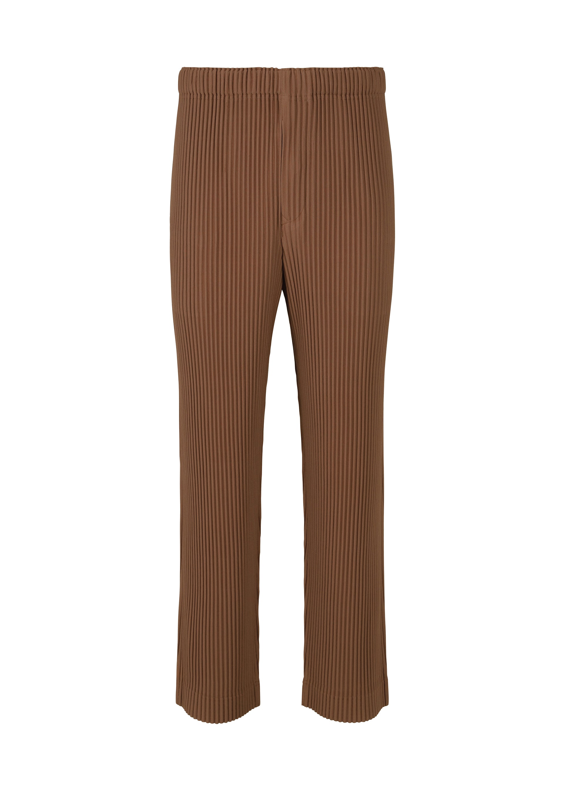 Issey Miyake Color Pleats 2 kalhoty vínové lehčké