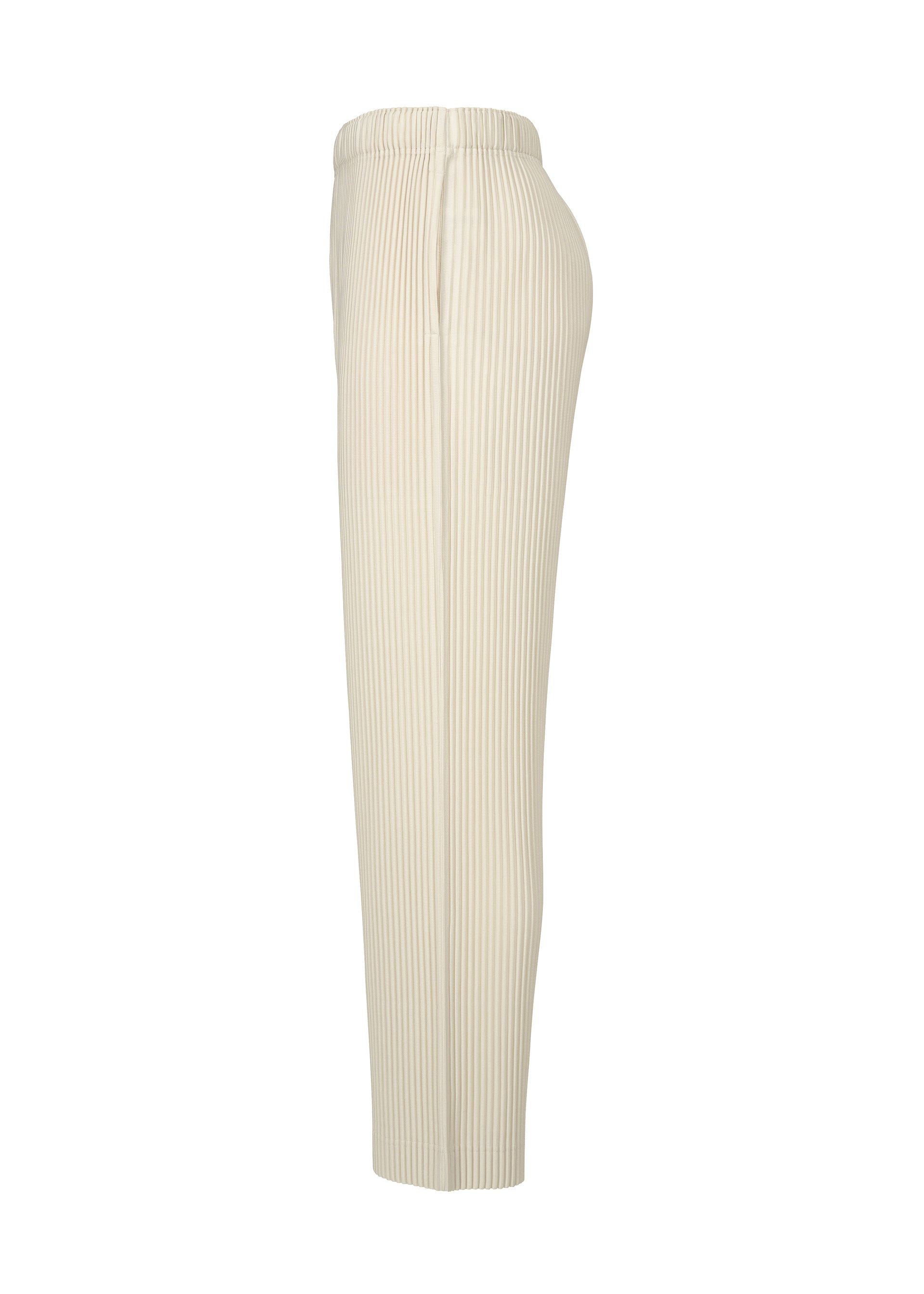 Issey Miyake Monthly September kalhoty bílá polyester