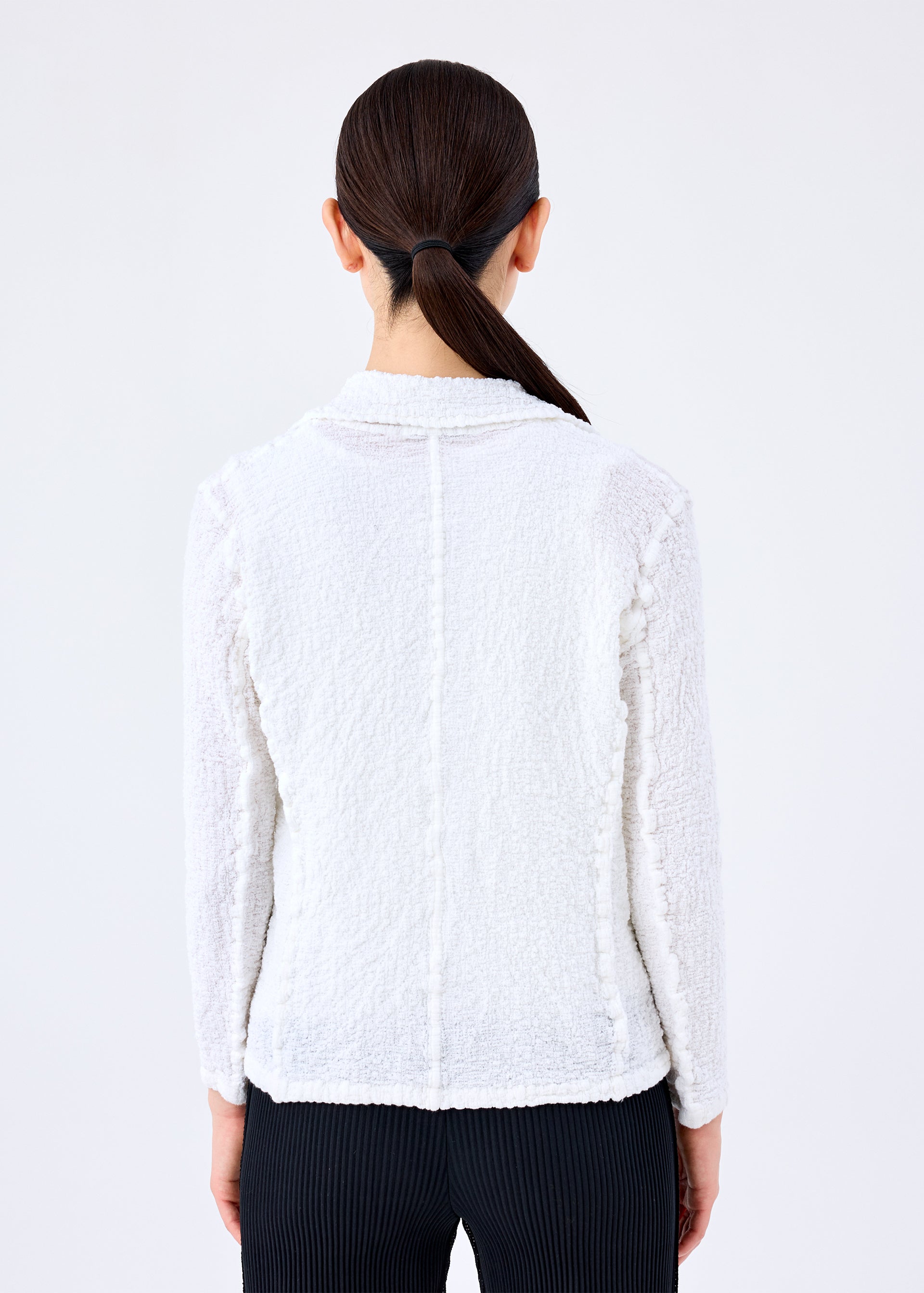 Issey Miyake Cauliflower sako černá