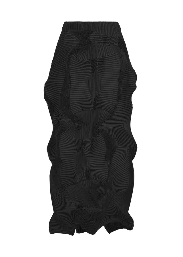 Issey Miyake Type-O 003 BK AT63FG235 sukně černá