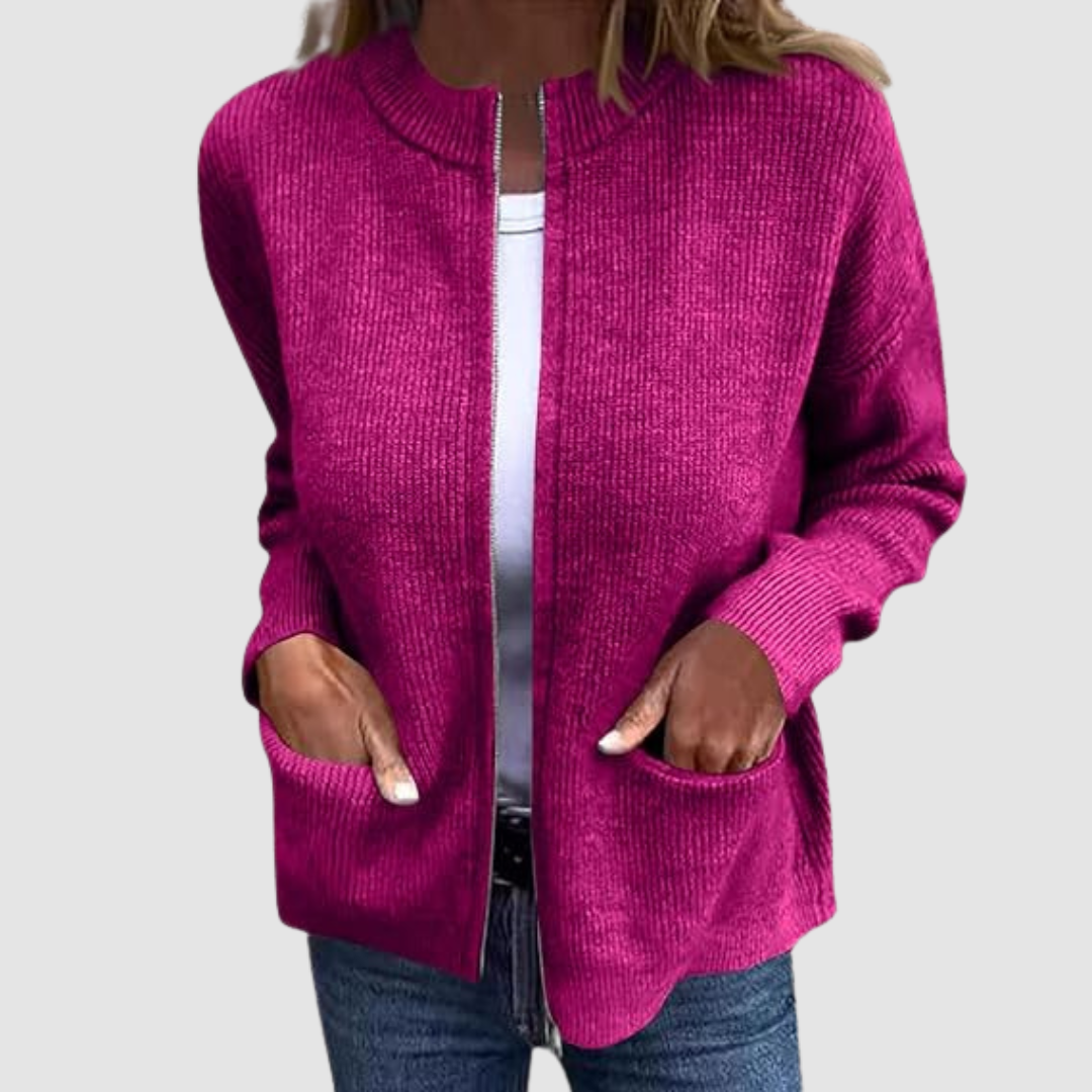 Norielle dlouhý cardigan s kapsami šedá