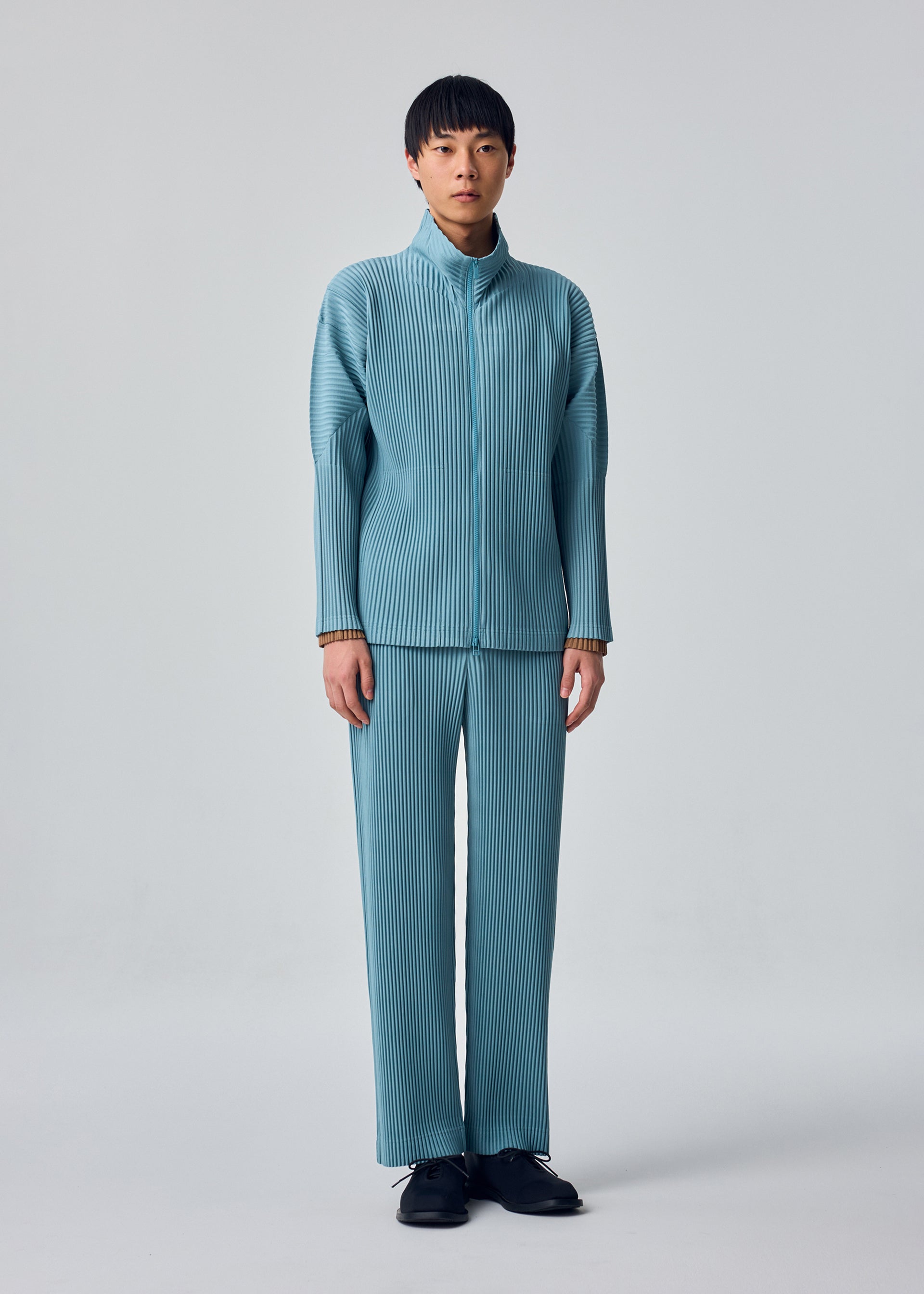 Issey Miyake Color Pleats 2 kardigan flash gray