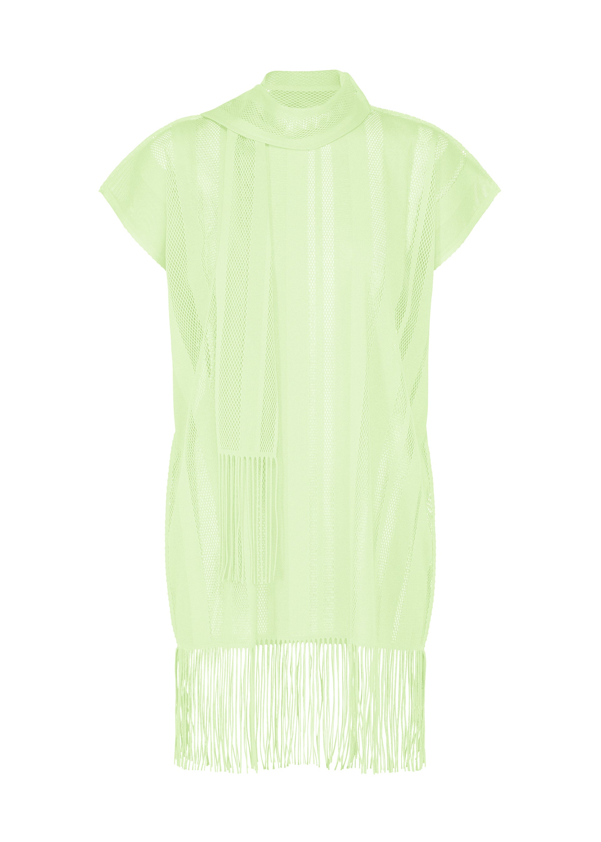 Issey Miyake A-POC Lace tunika černá se štolou
