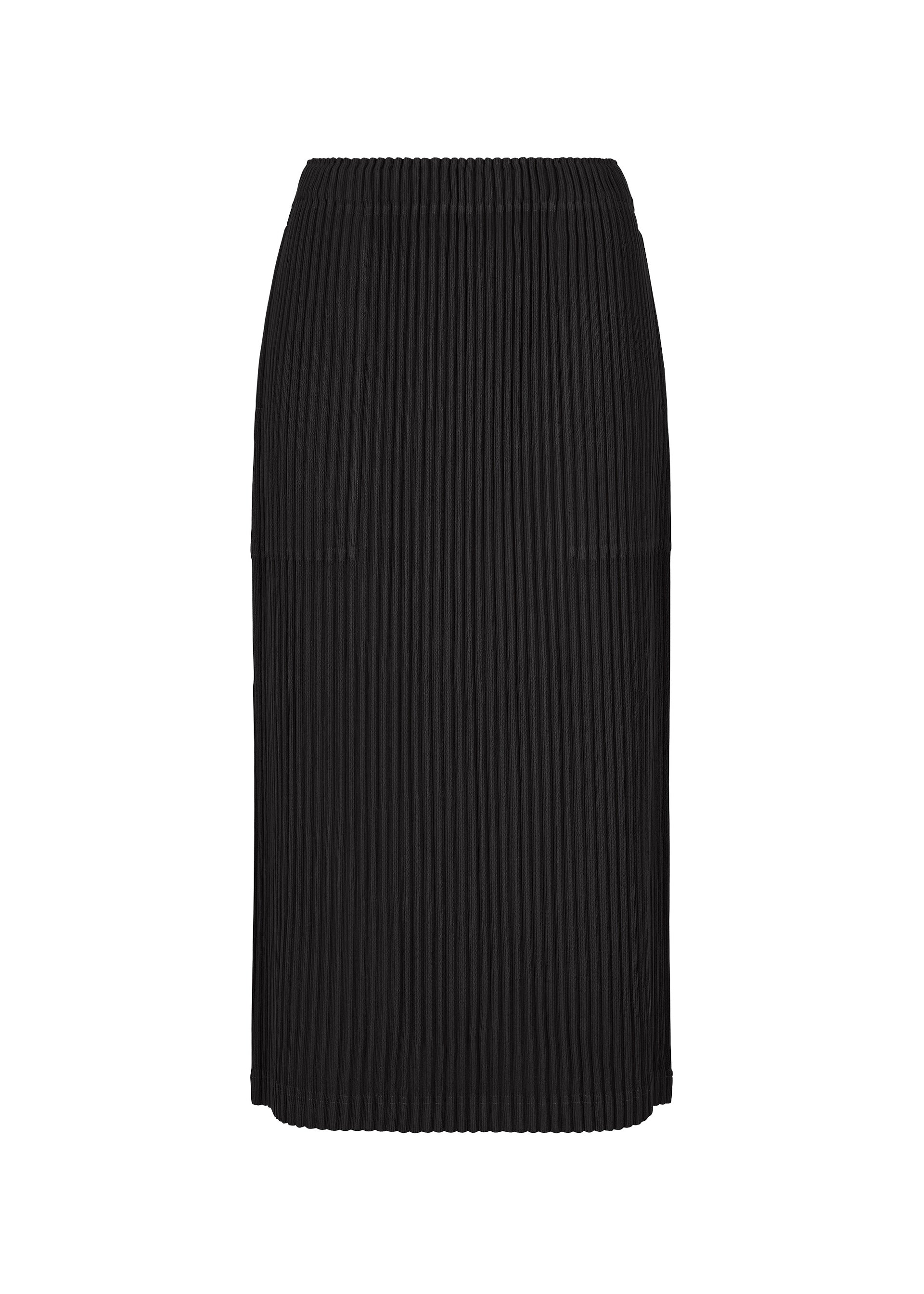 Issey Miyake Corduroy Pleats sukně taupe
