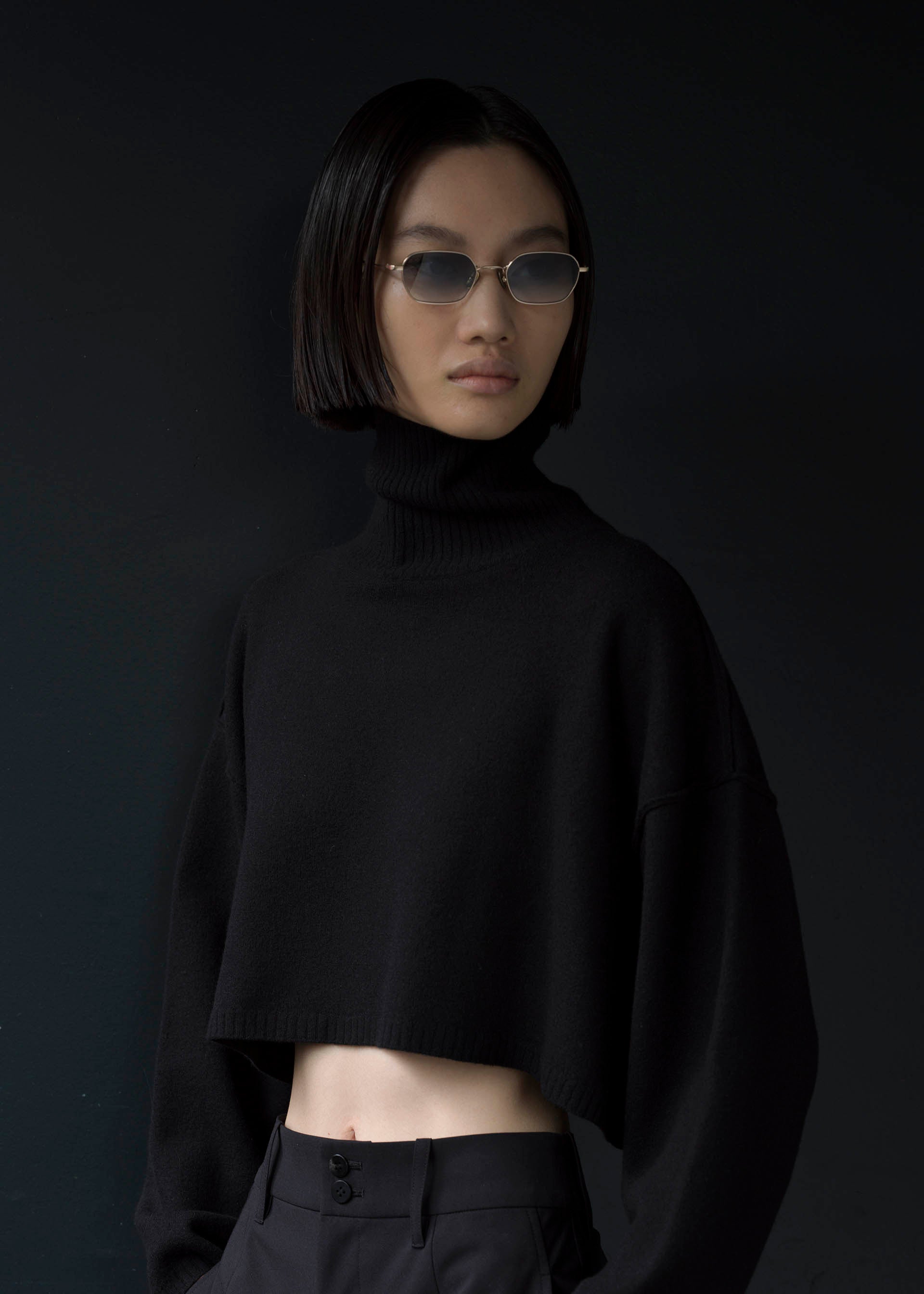 Issey Miyake Hexagon IX sluneční brýle šedé