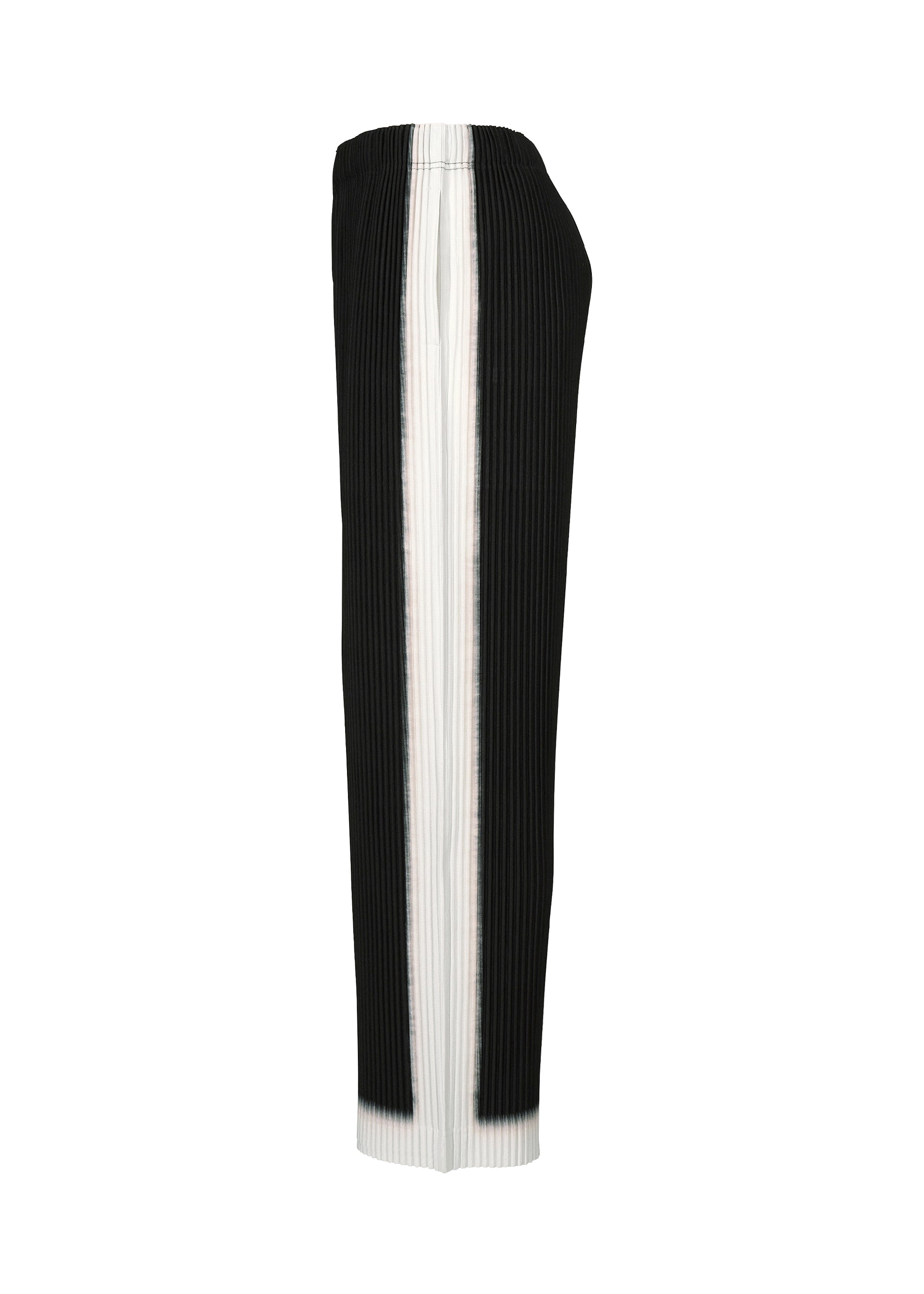 Homme Plissé Issey Miyake Framework kalhoty bílé 2