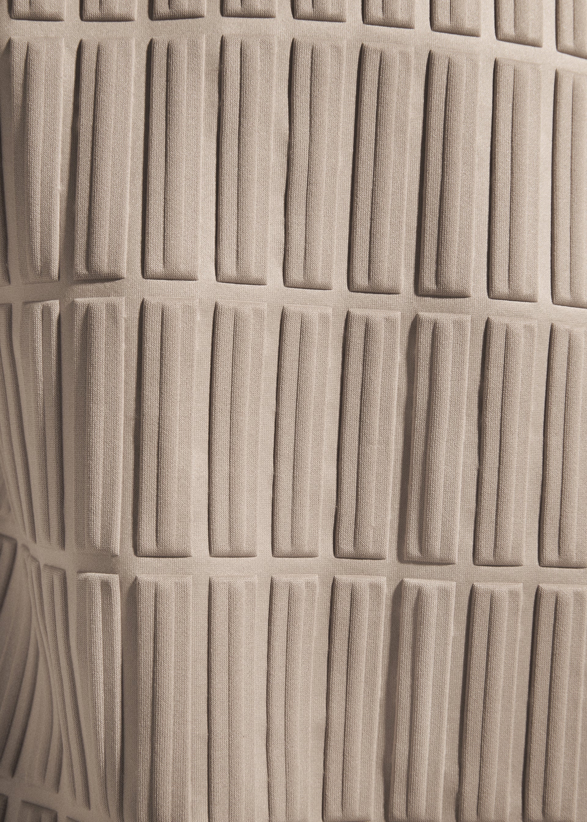 Issey Miyake Type-E 001 kalhoty béžové vel. 3 reliéfní