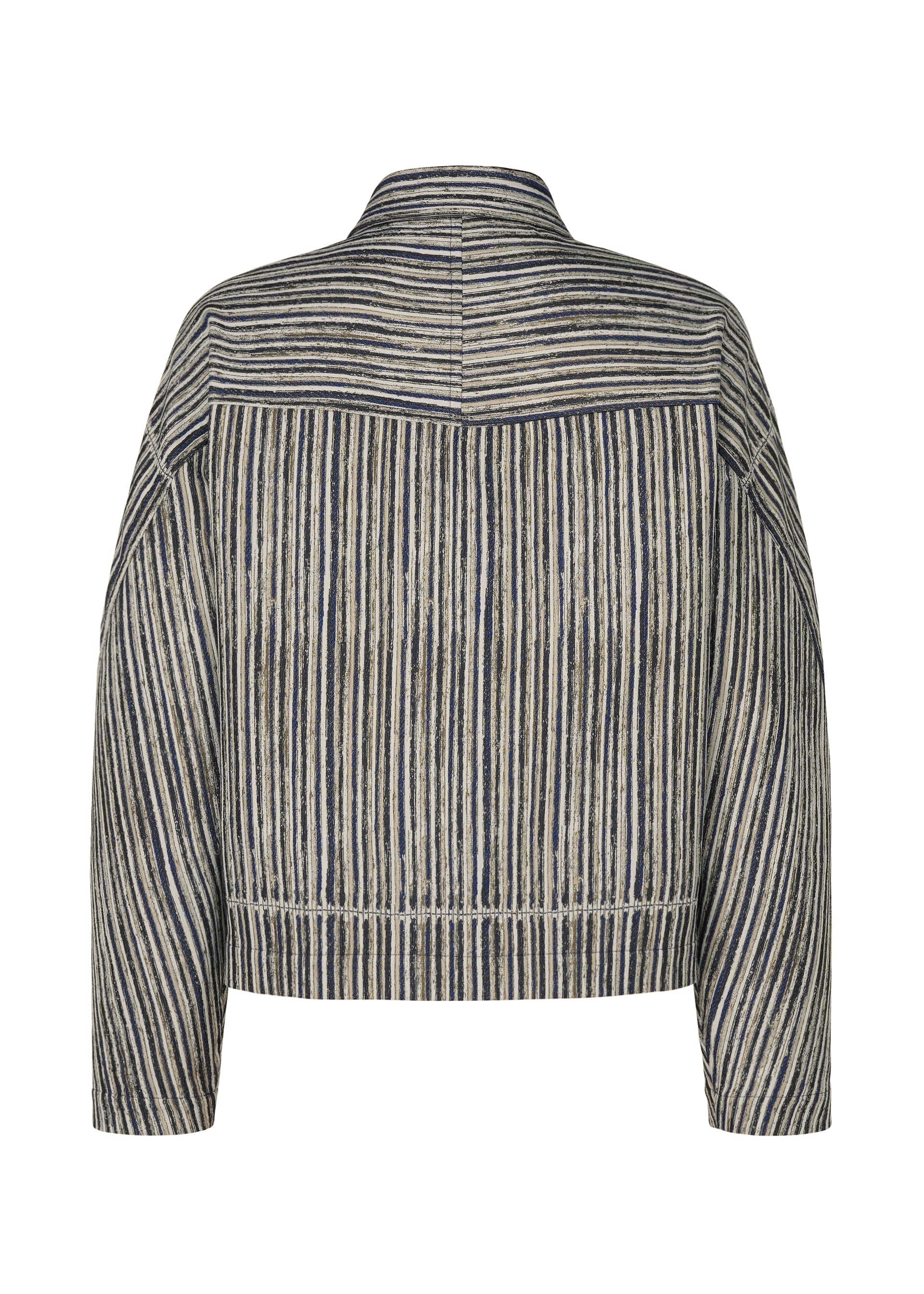 Issey Miyake Curviness bunda Light Blue žakárová
