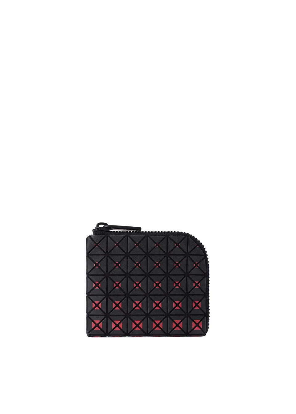 Issey Miyake Clam Wallet Gradual mini peněženka červená