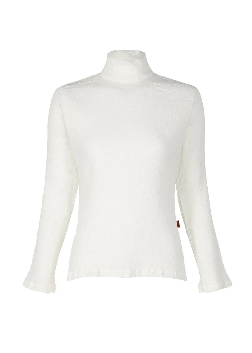Issey Miyake Kyo Chijimi Basic dámský top bílý rolák