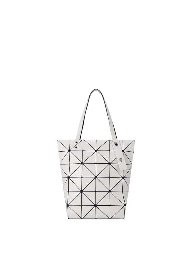 Bao Bao Issey Miyake Blocky tote světle šedá mat