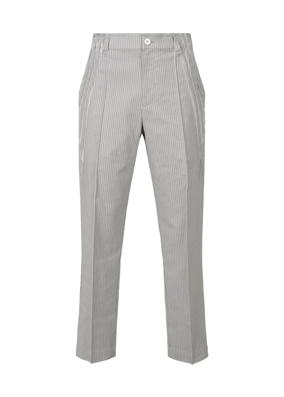 Issey Miyake Type-S 001-3 kalhoty šedé strečové