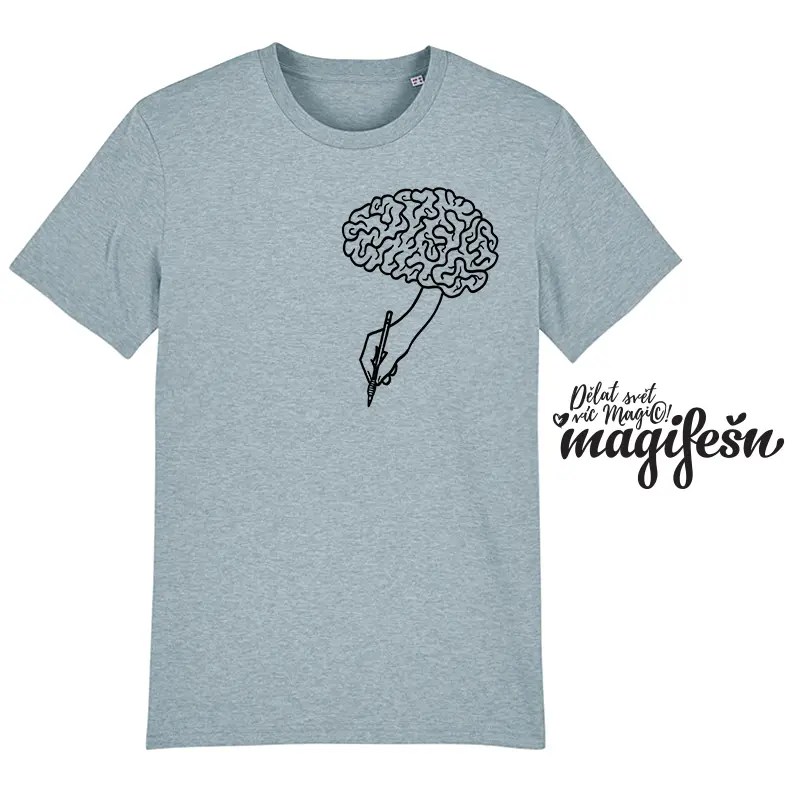 Magifešn BIO tričko XY Brainstorming biobavlna