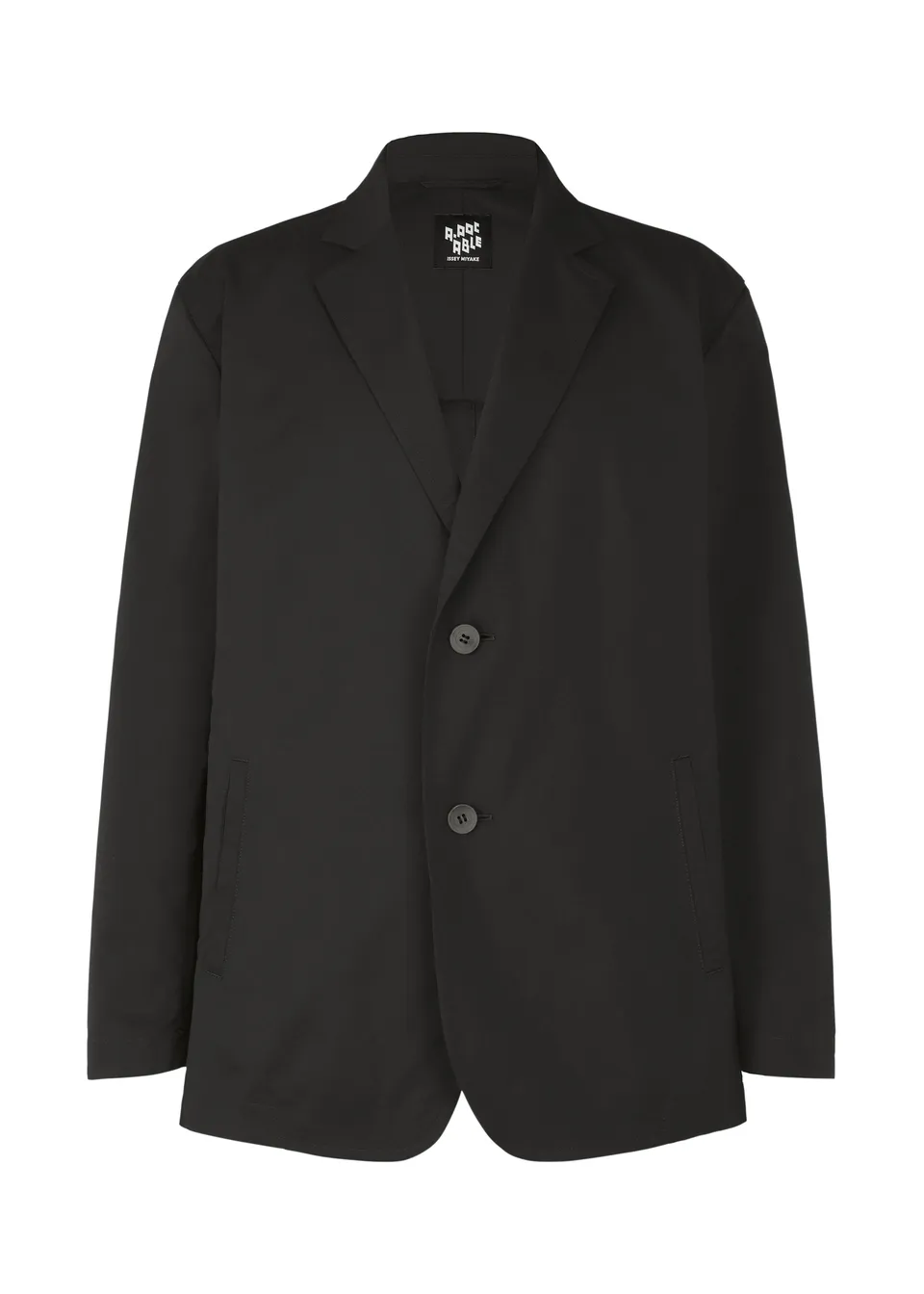 Issey Miyake Type-S Basics sako černé dvouknofličkové