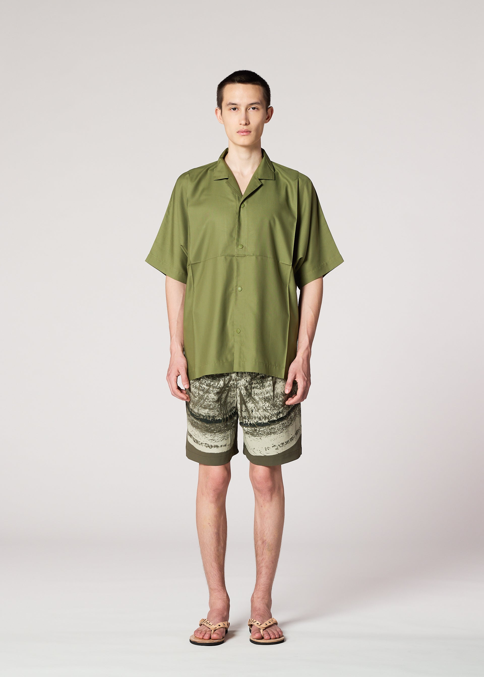 Issey Miyake Kaiyu pánské šortky černé