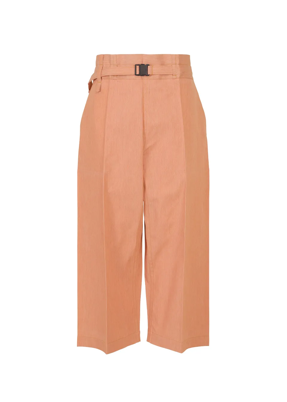 Issey Miyake Flat Denim Seasonal kalhoty salmon pink