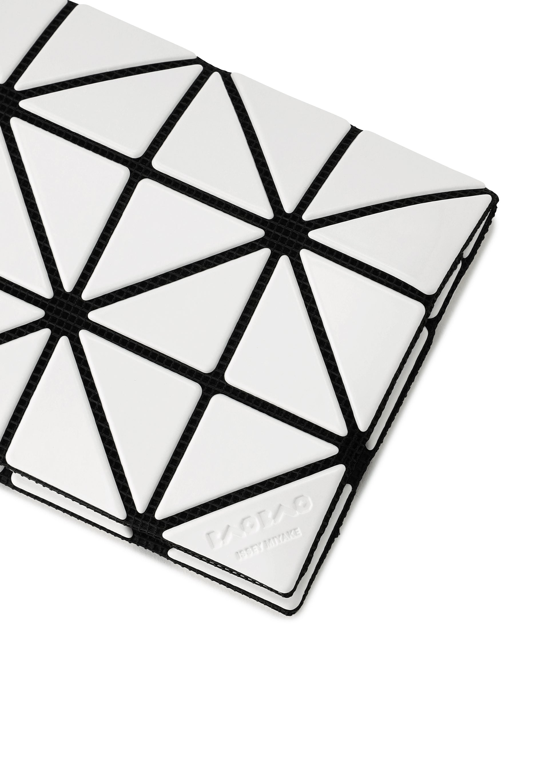 Issey Miyake Bao Bao card case pouzdro černé lakované