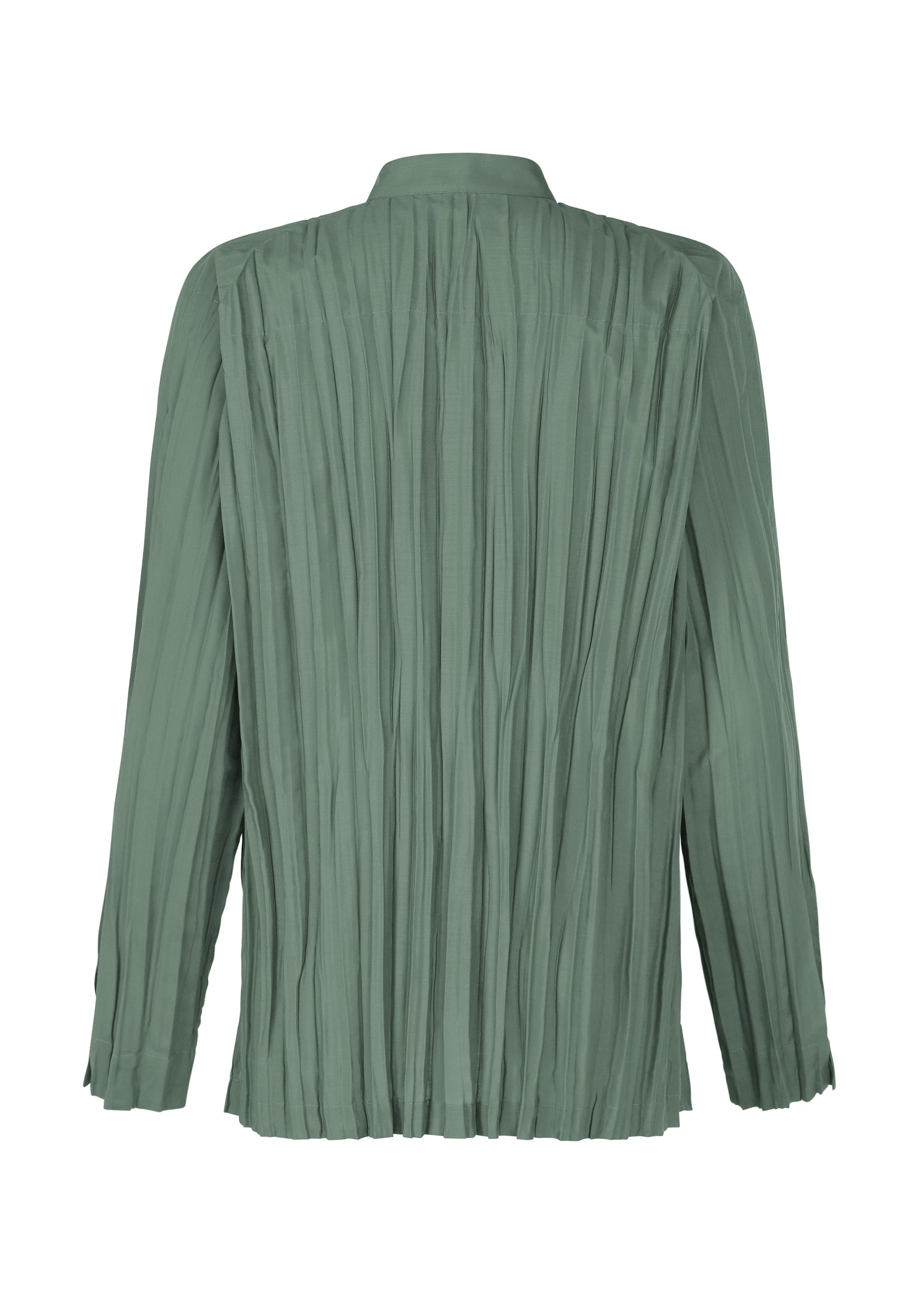 Issey Miyake IM Men Wrinkle Shirt košile off-white recyklovaná