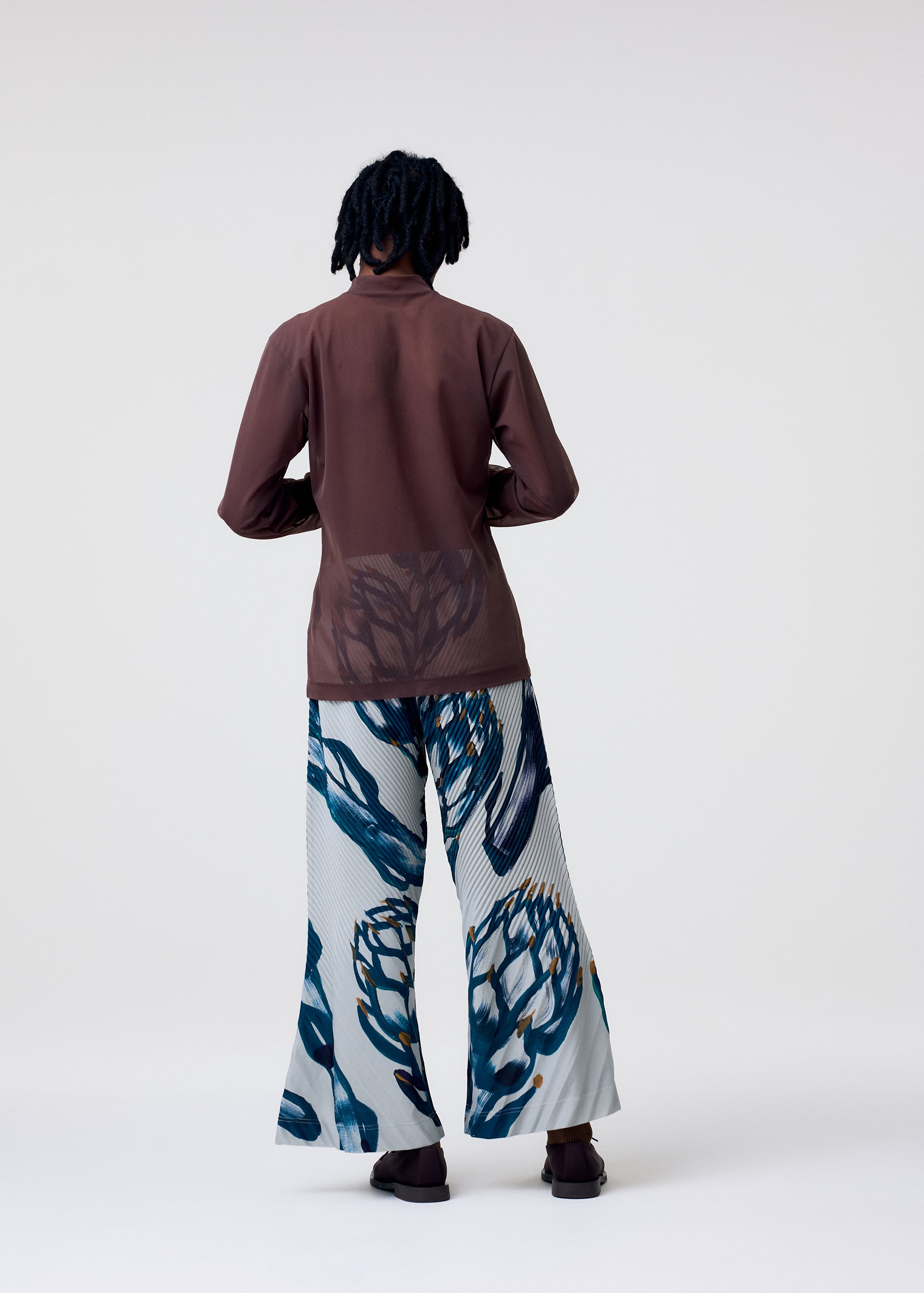 Homme Plissé Issey Miyake Crystalline Jersey tričko white green