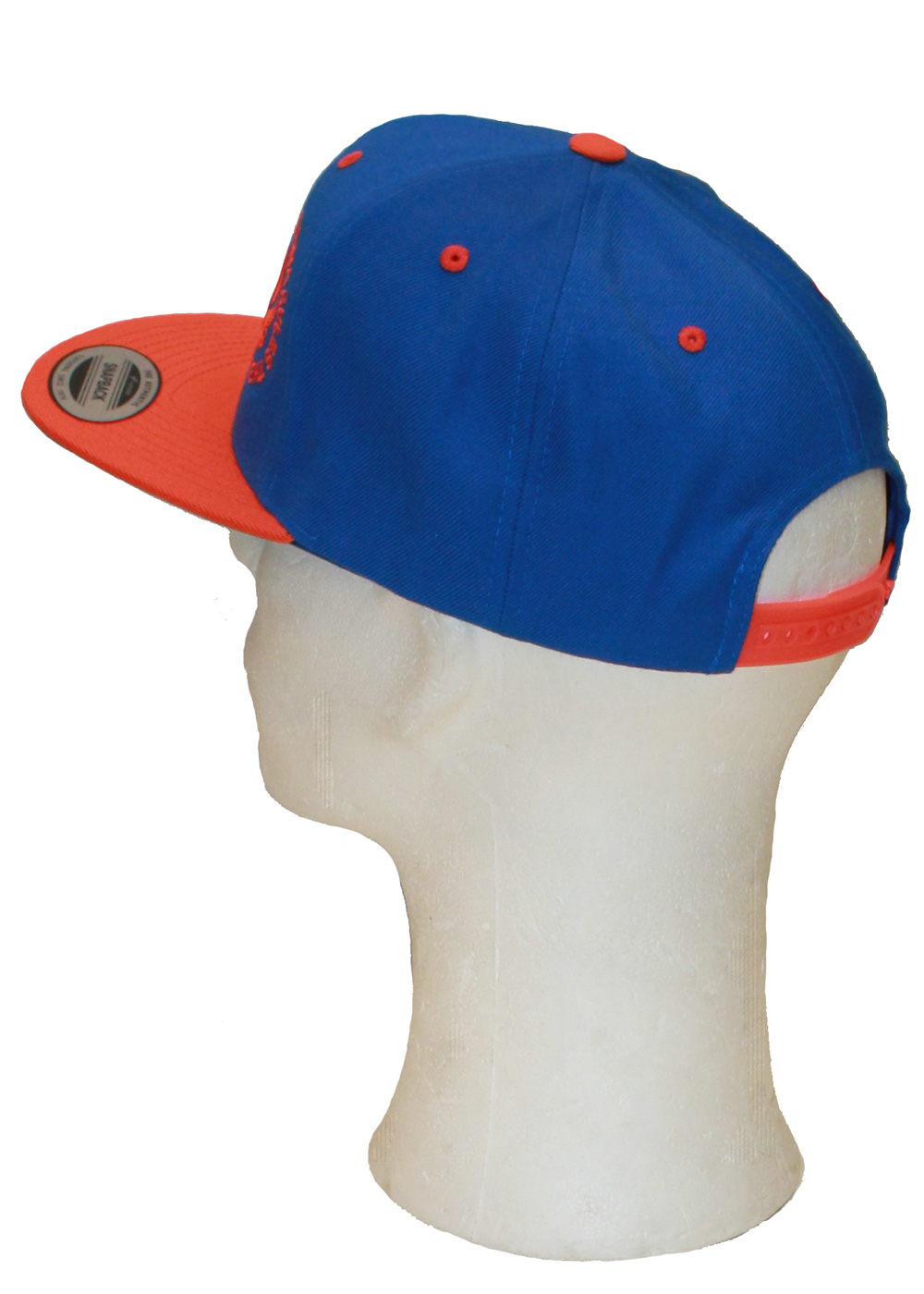 Alien DNA Outer Space snapback kšiltovka modro-oranžová