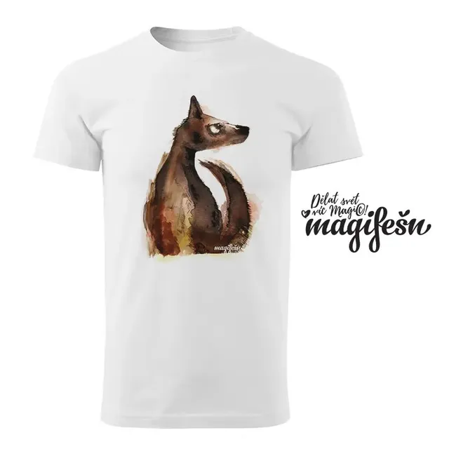 Magifešn XY tričko Vlk od lišky unisex bio