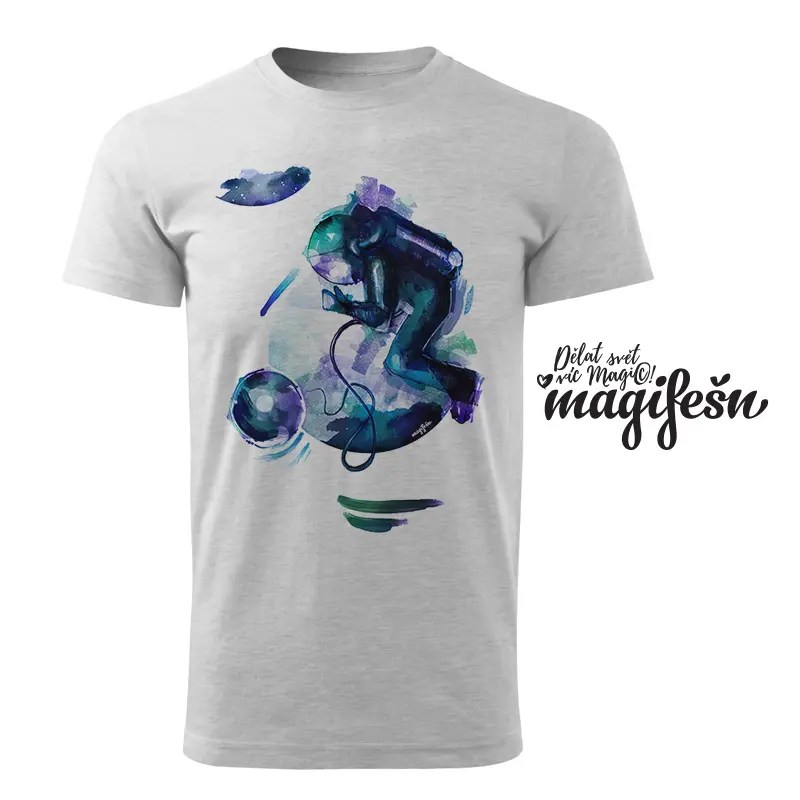 Magifešn XY Propojení modré unisex bio tričko