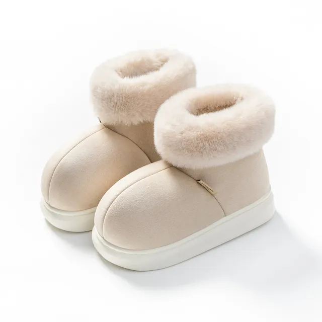 Norielle Cocooning domácí boty kožíšek béžové