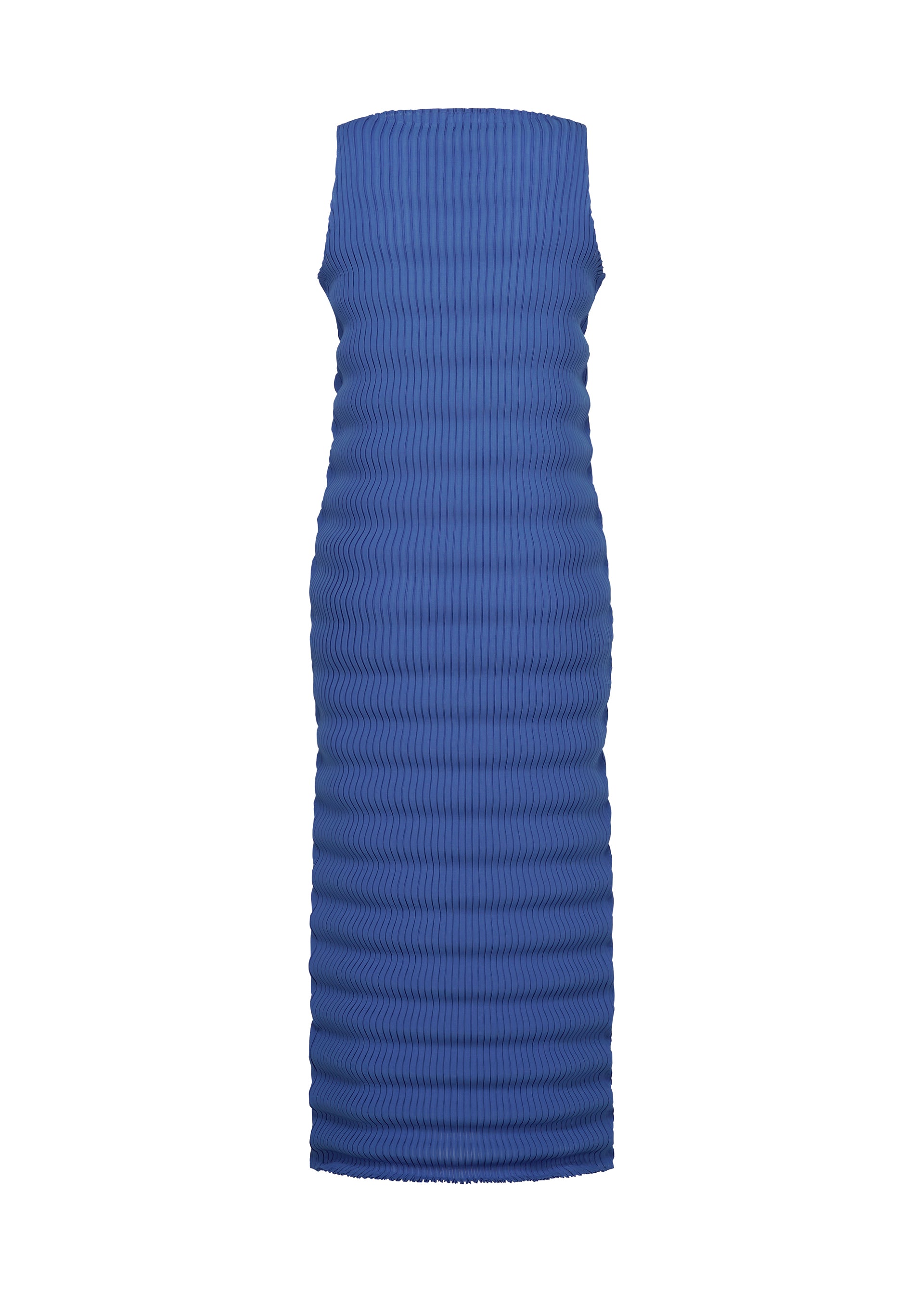Issey Miyake Spring Pleats šaty černé bez rukávů