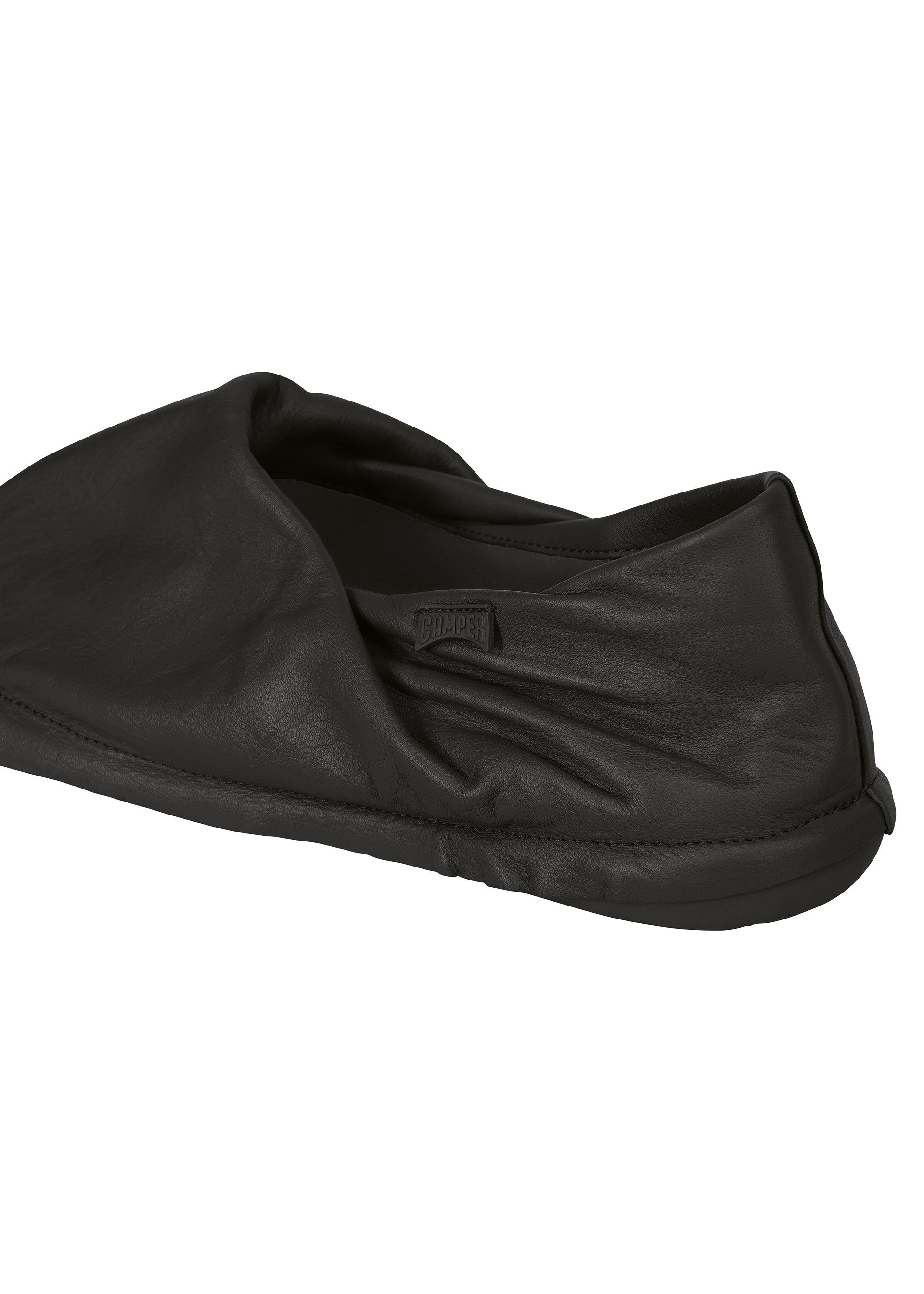 Issey Miyake Peu Form boty černé kožené