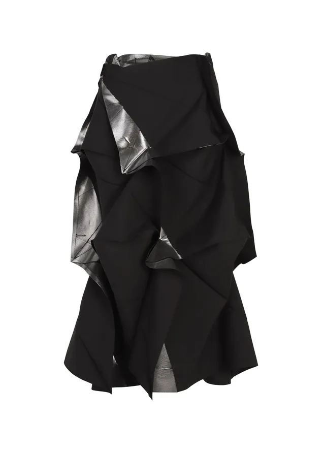 Issey Miyake 132 5. No.1-2 sukně black silver