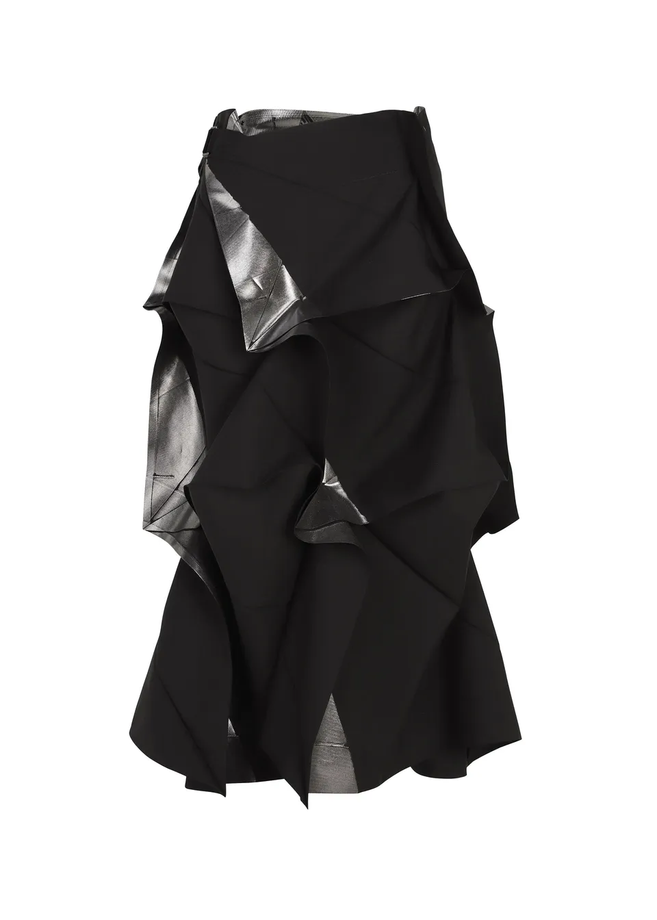 Issey Miyake 132 5. No.1-2 sukně black silver
