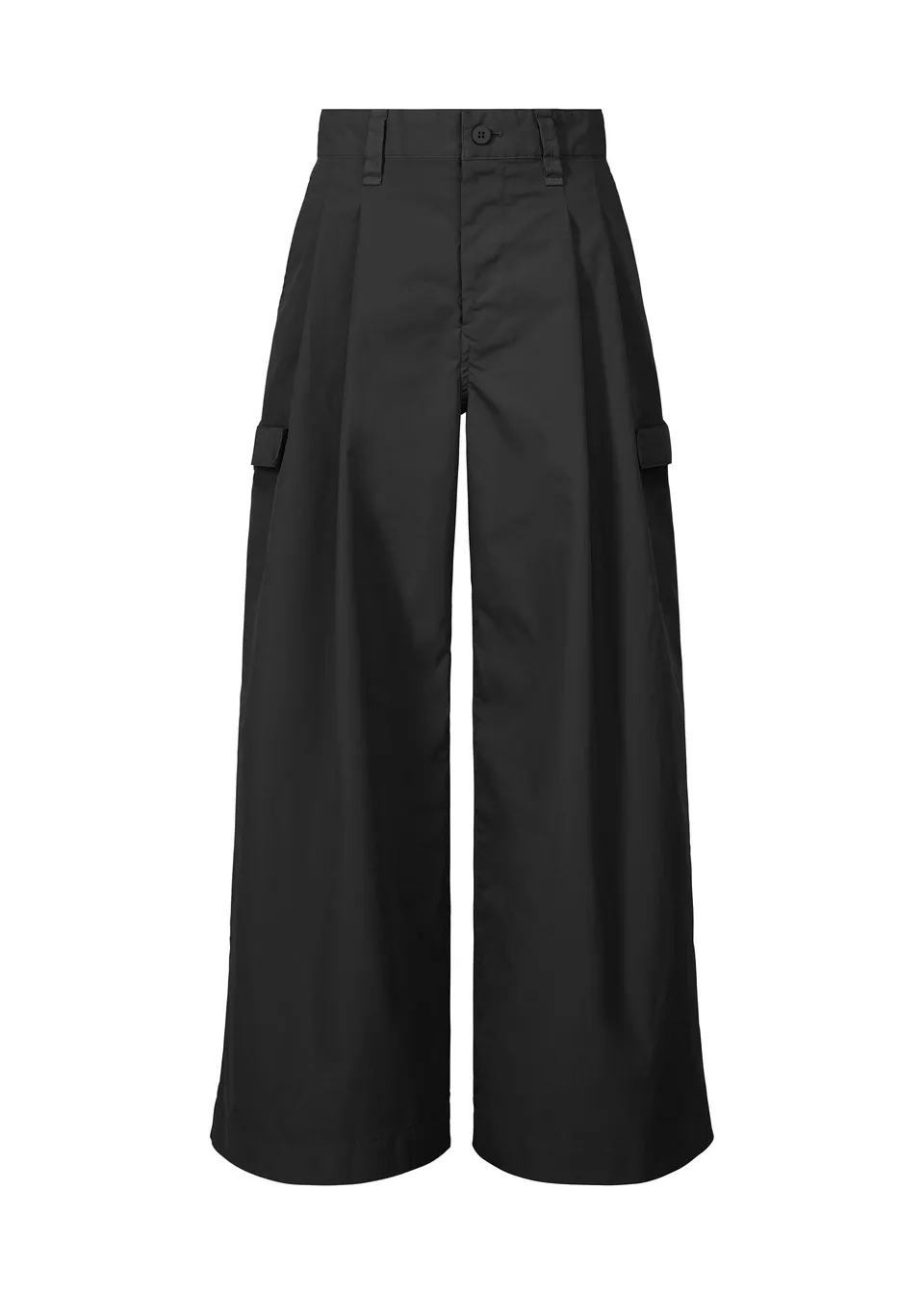 Issey Miyake RESILIENCE kalhoty černé polyester