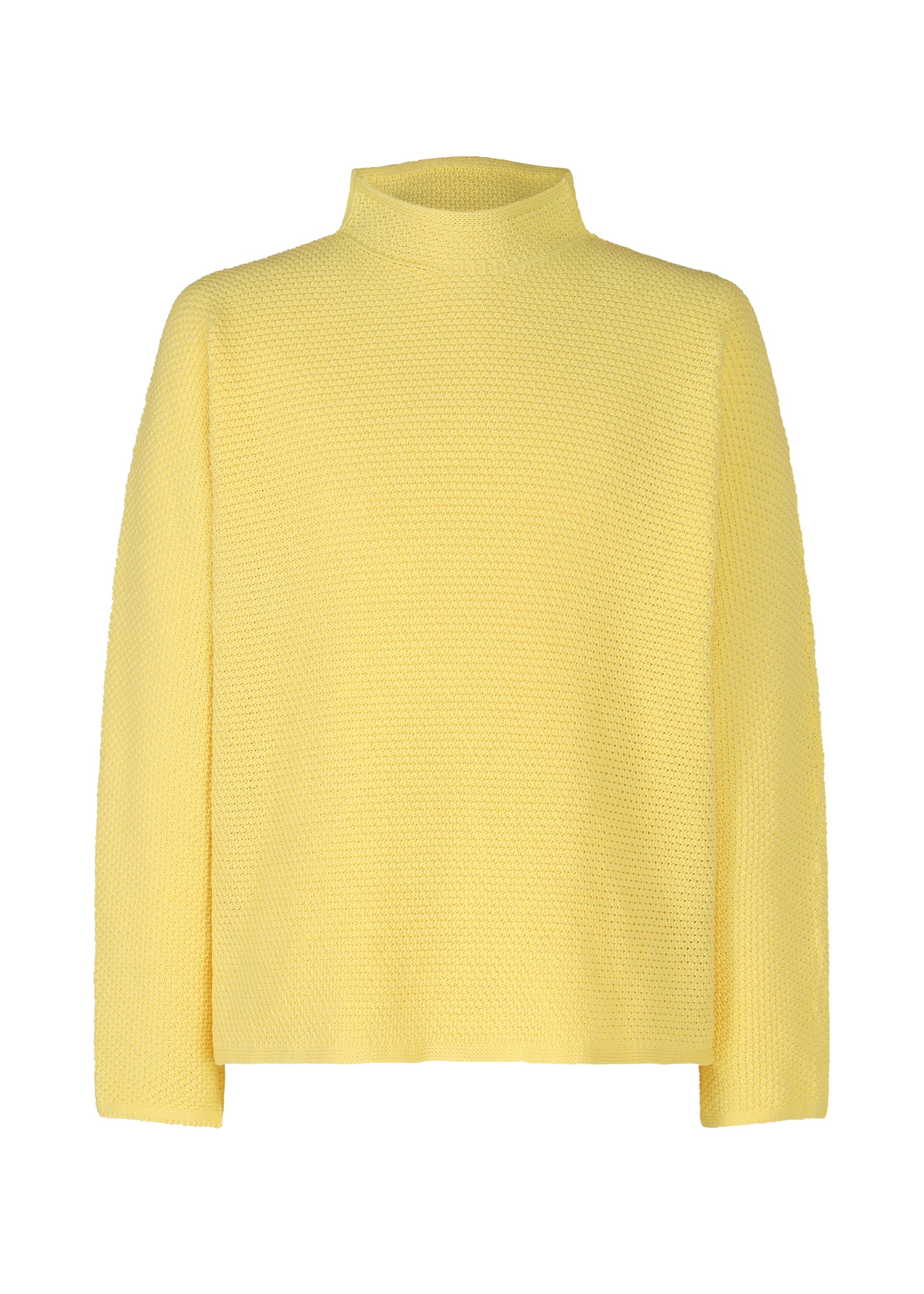 Issey Miyake Rustic Knit svetr modro-bílý