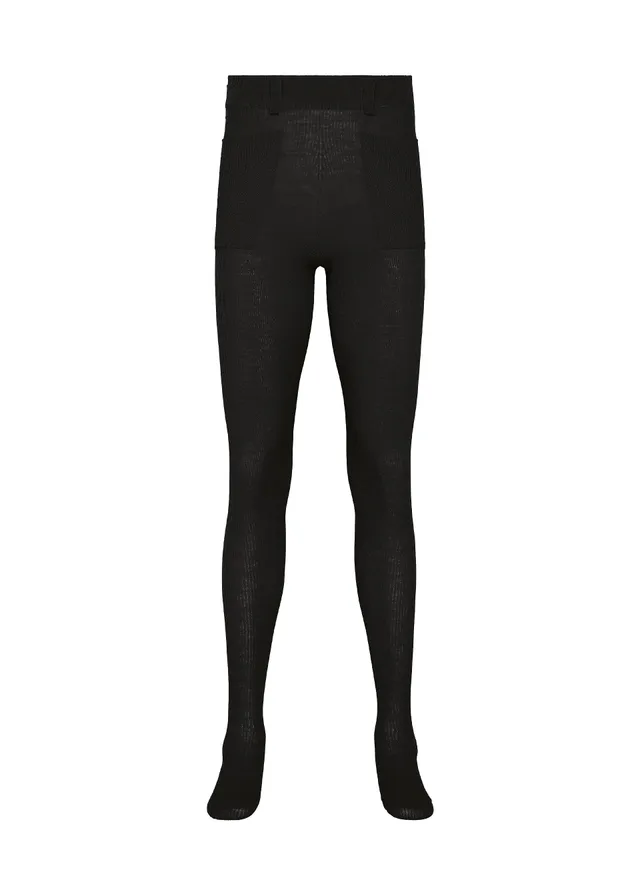 Homme Plissé Issey Miyake Knit Unraveled pletené kalhoty