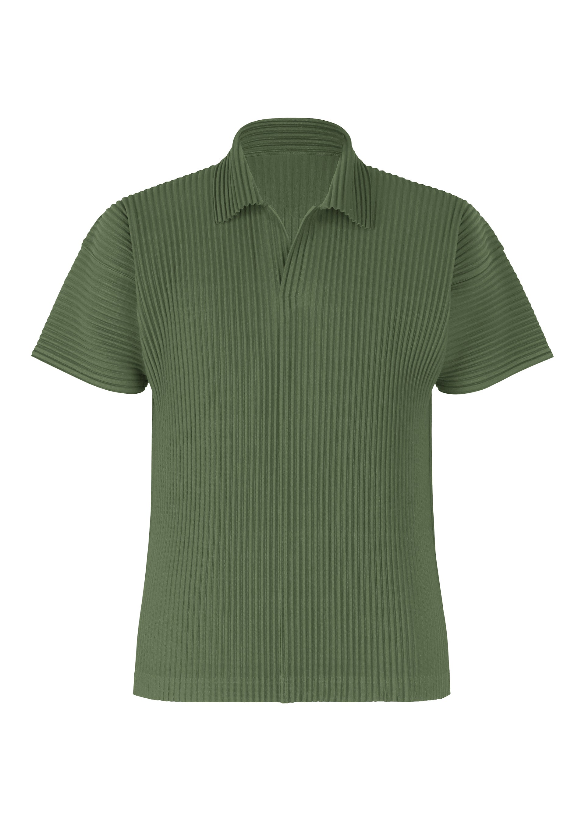 Issey Miyake Color Pleats 2 pánské polo vínové