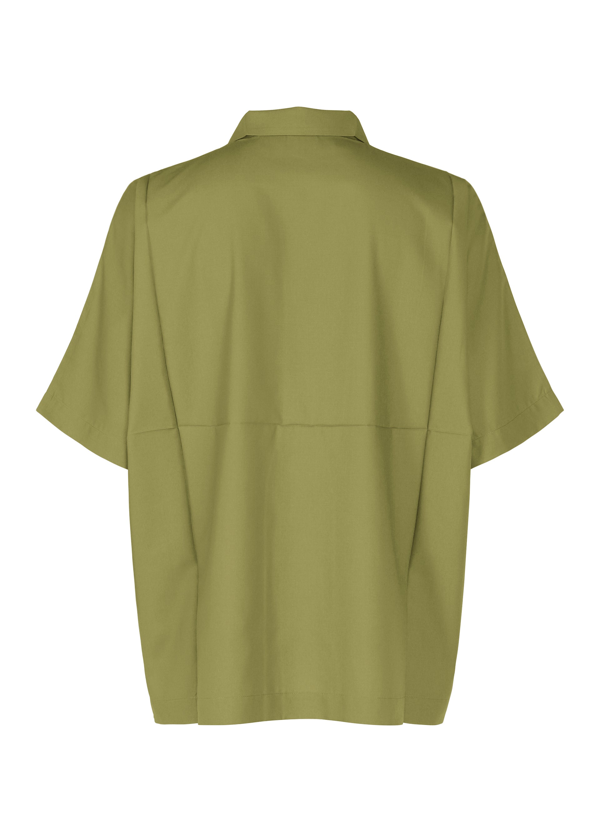 Issey Miyake IM Men Compact Shirt košile khaki skládací