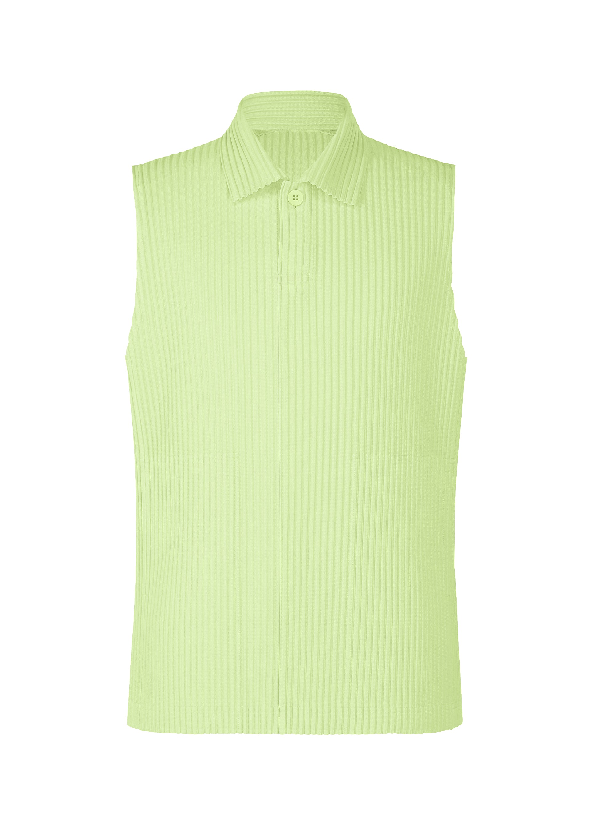 Issey Miyake Monthly Colors July top bez rukávů černá plisé