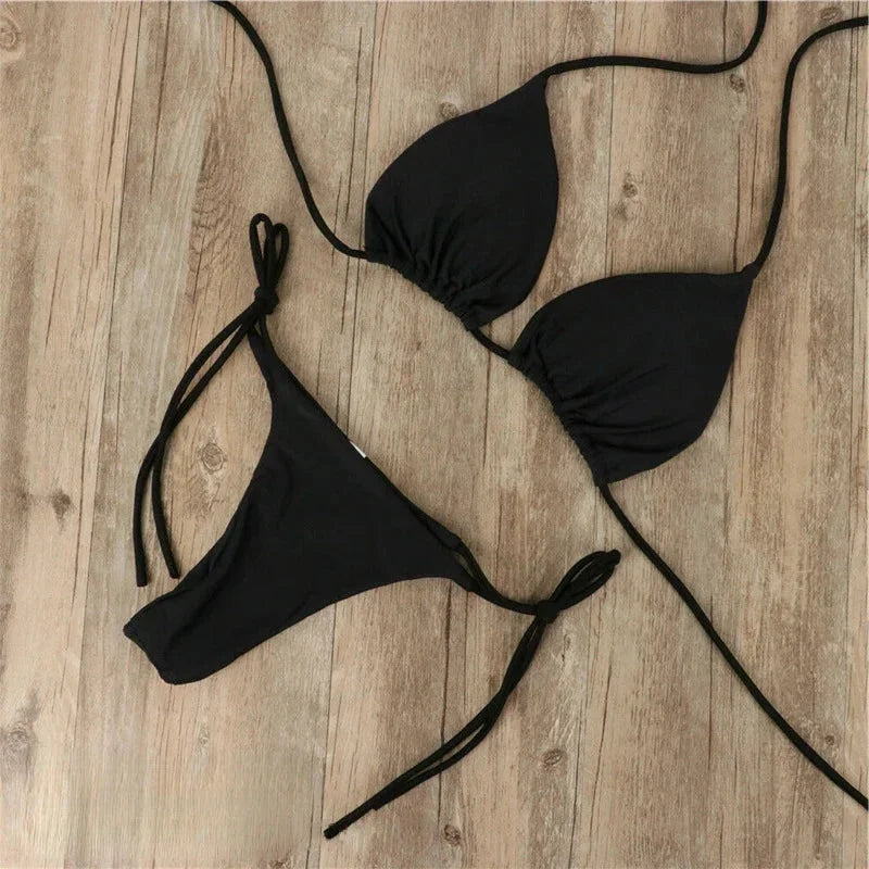 Norielle trojúhelníkové bikiny na zavazování