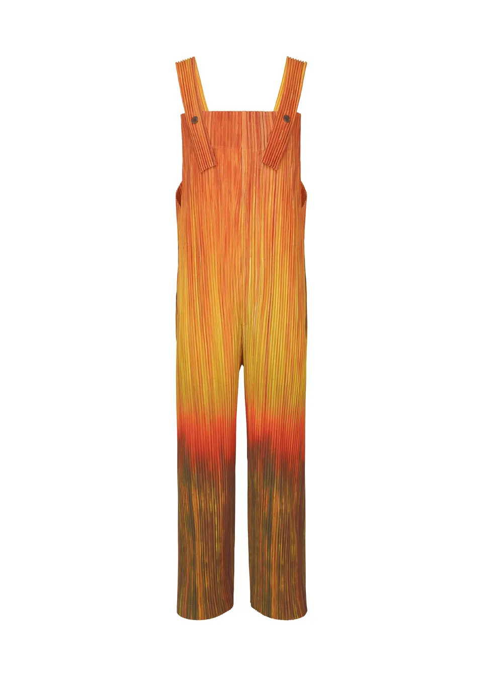 Issey Miyake Paint Brush overal oranžový 1 gradient